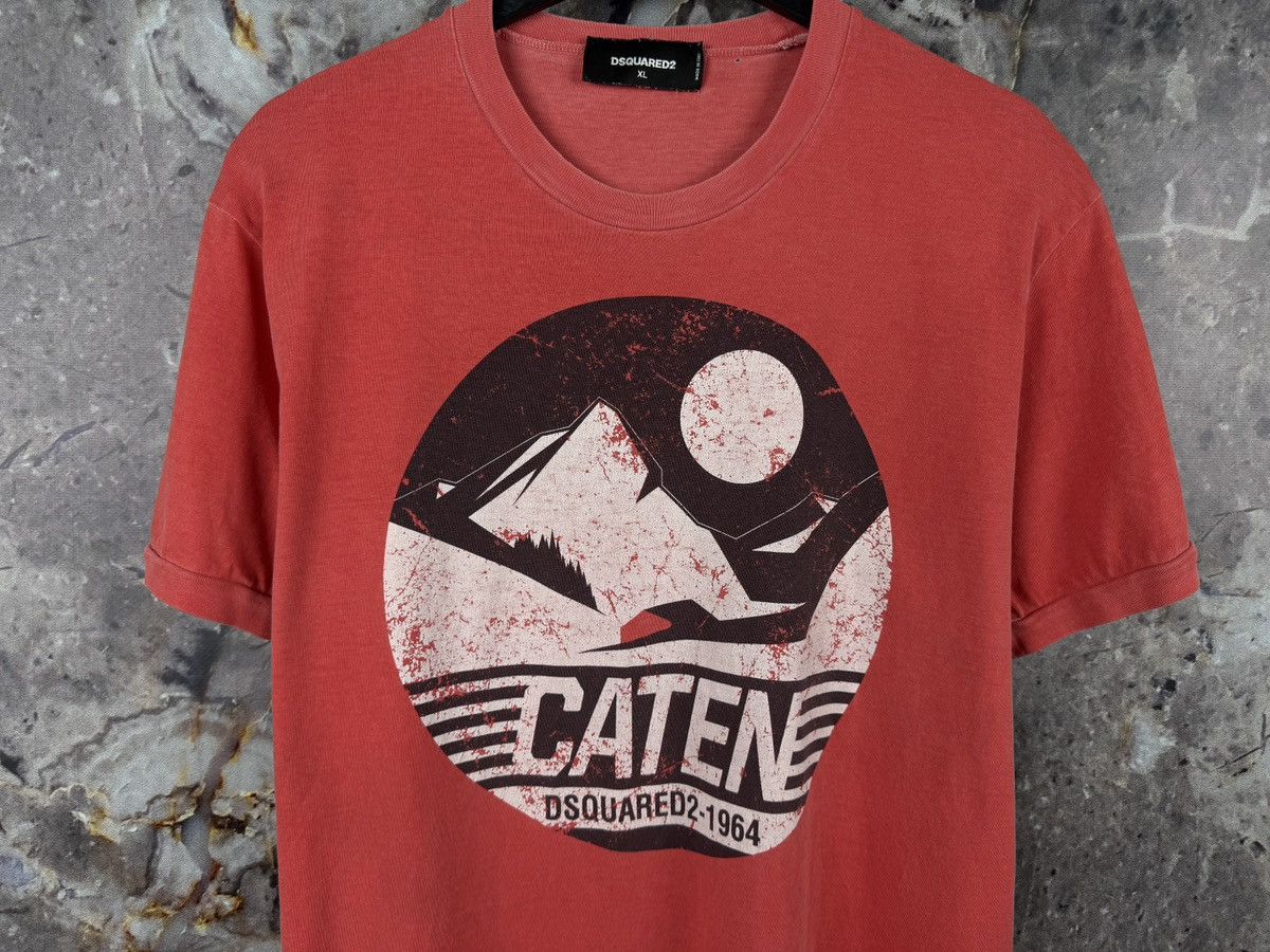 Dsquared2 Dsquared2 CATEN Graphic T-Shirt Red Men’s Size XL Size US XL / EU 56 / 4 - 3 Thumbnail