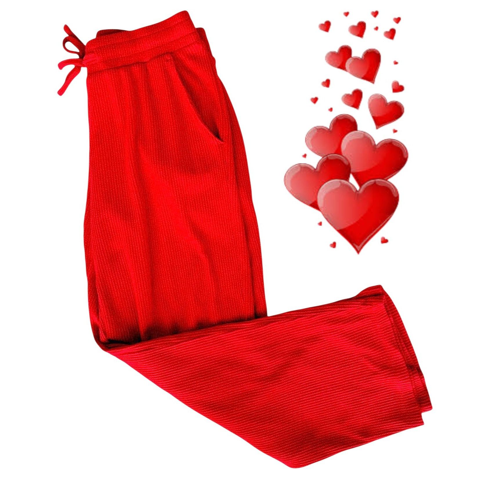 Lands' End Lands End Red Corduroy Pants XS Extra Small 2 4 Casual Comfo Size 27" / US 4 / IT 40 - 1 Thumbnail