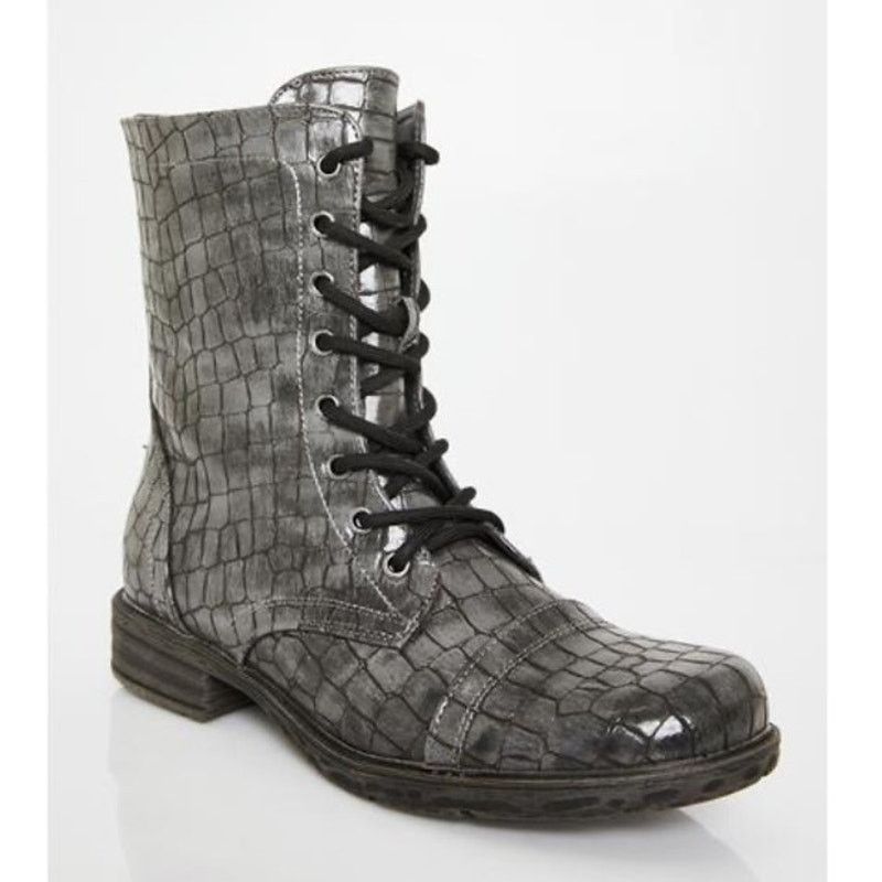 Other VERY VOLATILE Women's NEW Snake Print Combat Boots | Size 9 Size US 9 / IT 39 - 2 Thumbnail