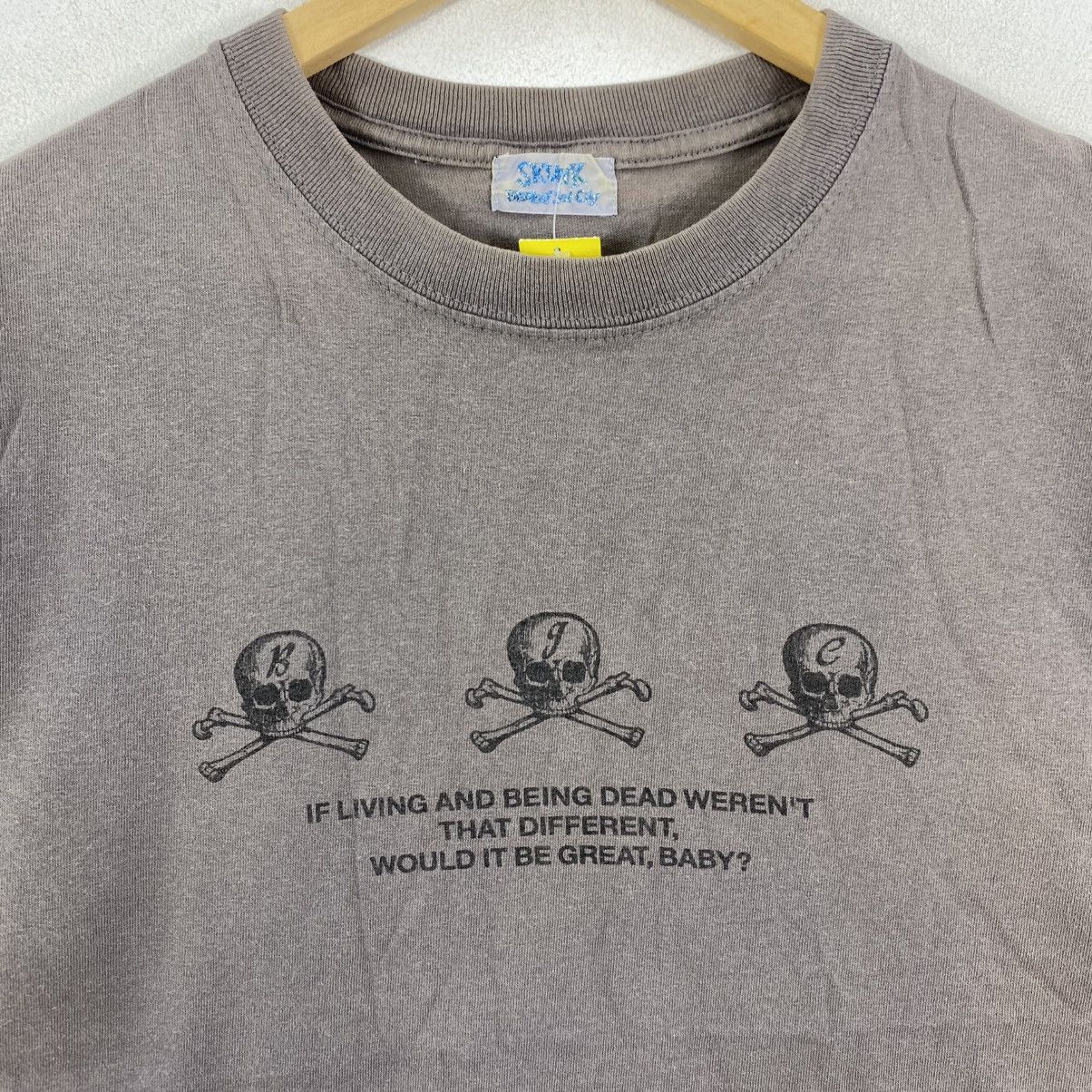 Band Tees VTG Blankey Jet City Skunk Skull Shirt 90s Japanese Rock S Size US S / EU 44-46 / 1 - 4 Thumbnail