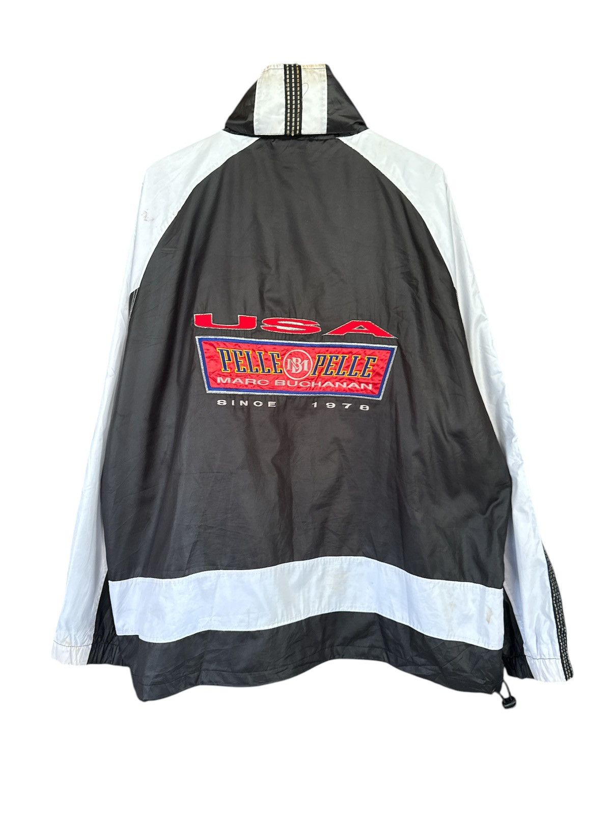 Marc Buchanan × Pelle Pelle Vtg USA Pelle Pelle Marc Buchanan Light Windbreaker Jacket Size US XXL / EU 58 / 5 - 2 Thumbnail