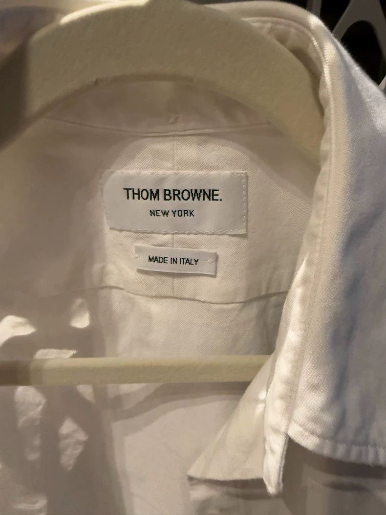 Thom Browne Thom Browne white shirts Size US XS / EU 42 / 0 - 2 Thumbnail