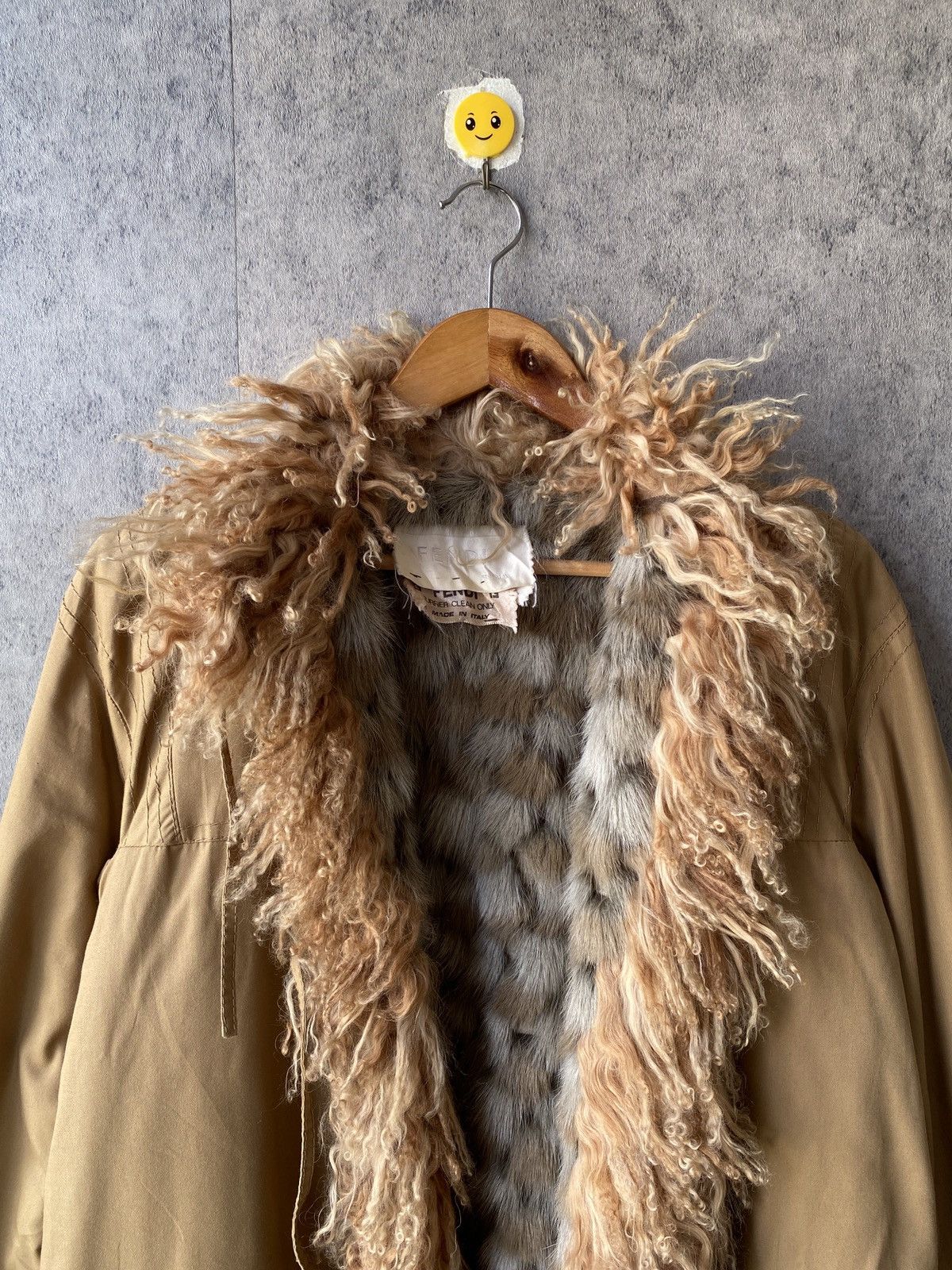 Fendi Vintage 80s Fendi Alta Moda Pronta Craftmanship Fur Lining Size US M / EU 48-50 / 2 - 8 Thumbnail