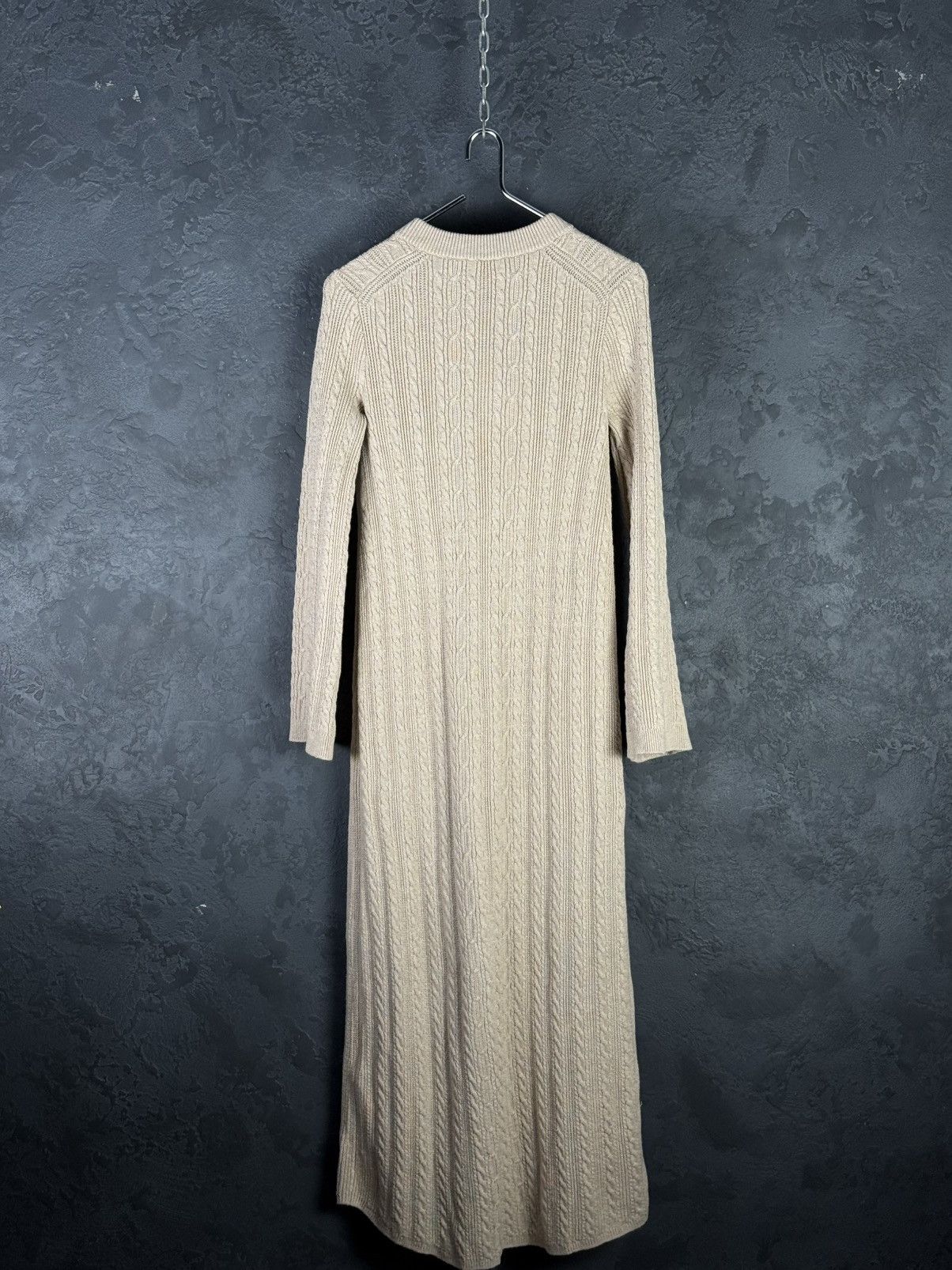 Sezane LA MAILLE SEZANE Women’s Maxi Dress Merino Wool Blend Size S Size S / US 4 / IT 40 - 9 Thumbnail