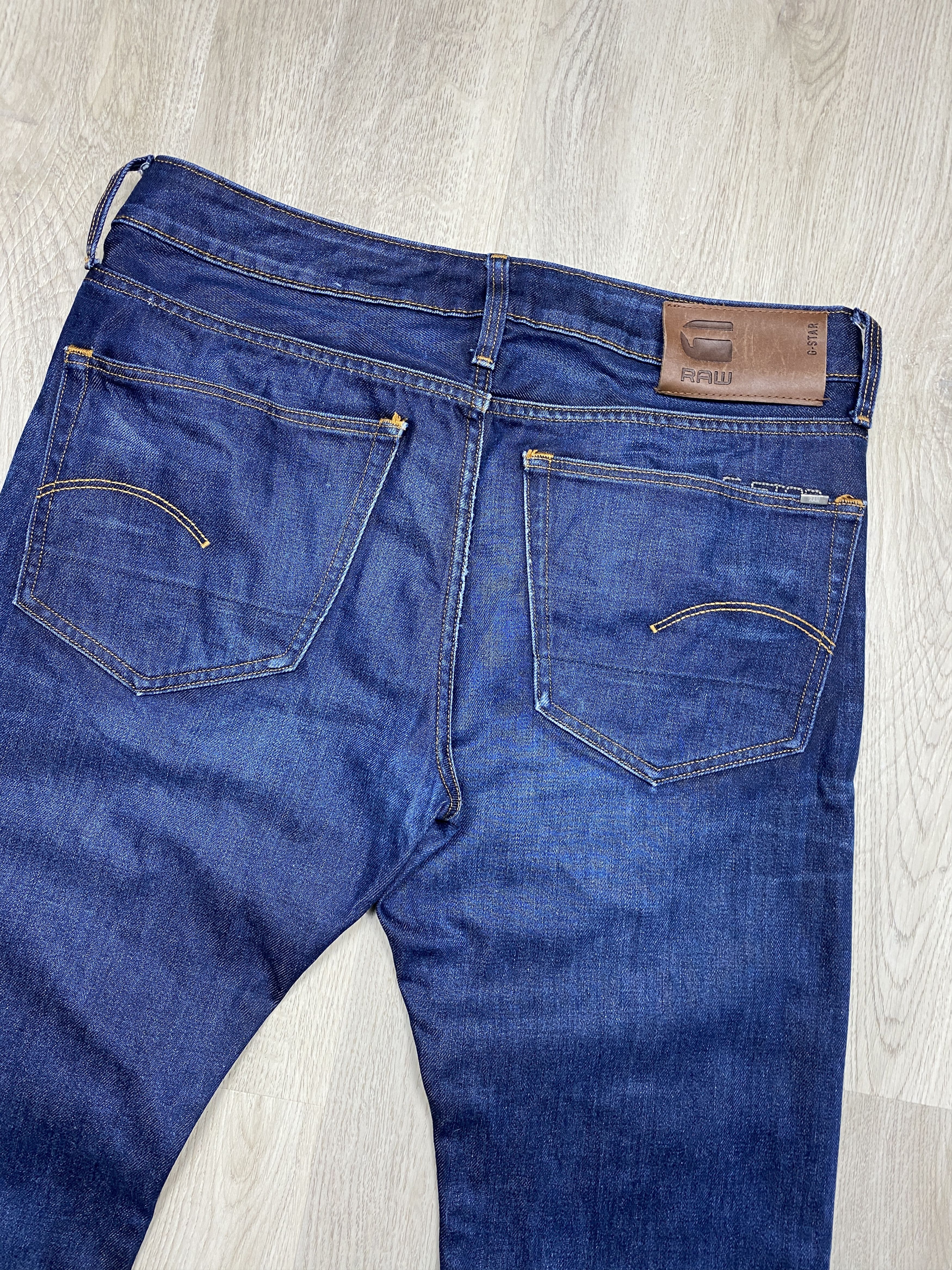 G-Star G Star Raw 3301 Straight Mens Denim Pants Jeans Size US 32 / EU 48 - 2 Thumbnail
