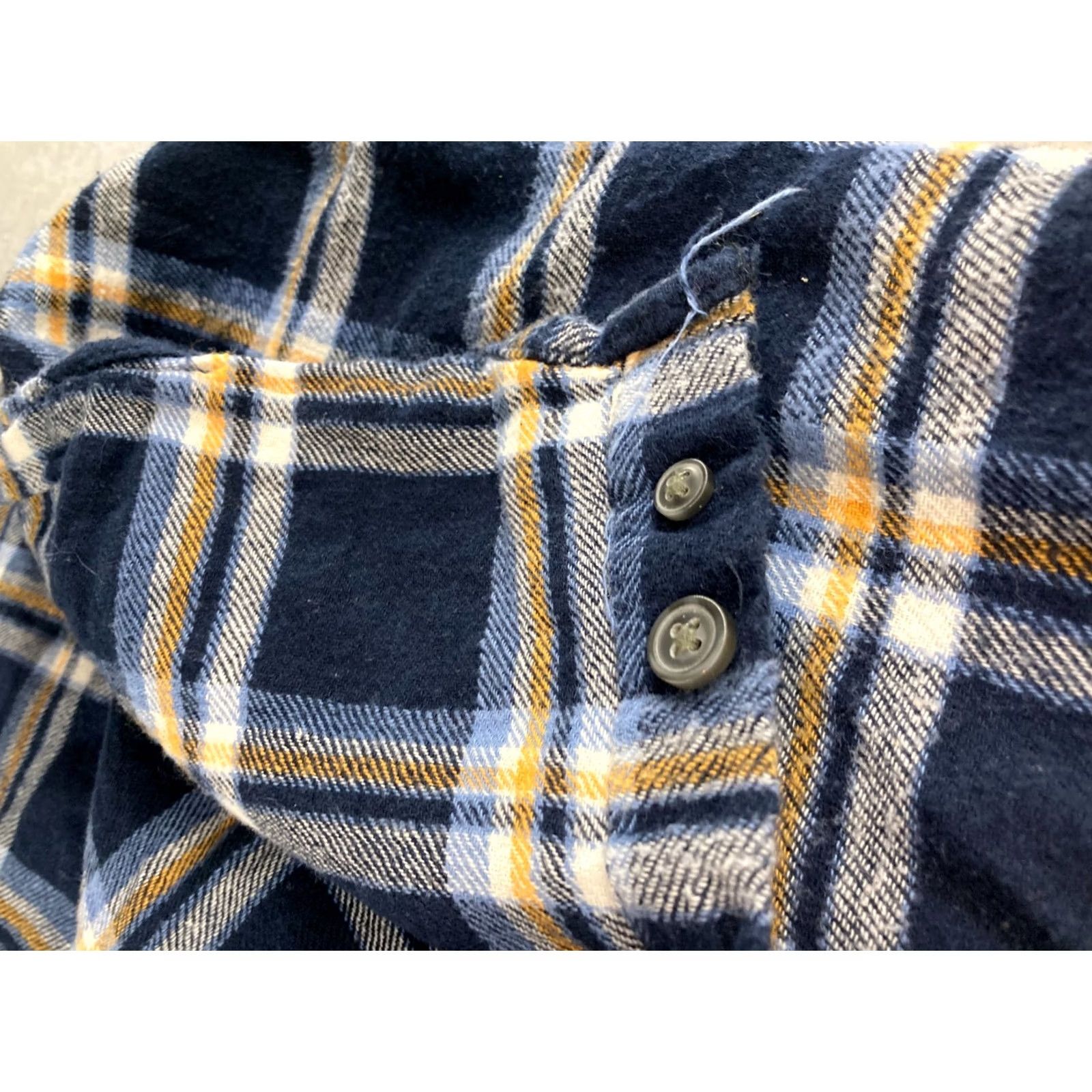 Vintage Jackson Hole Mens Shirt XL Blue Plaid Flannel Button-Up Shirt XL Blue Plaid Cotton Wool? Size US XL / EU 56 / 4 - 6 Thumbnail
