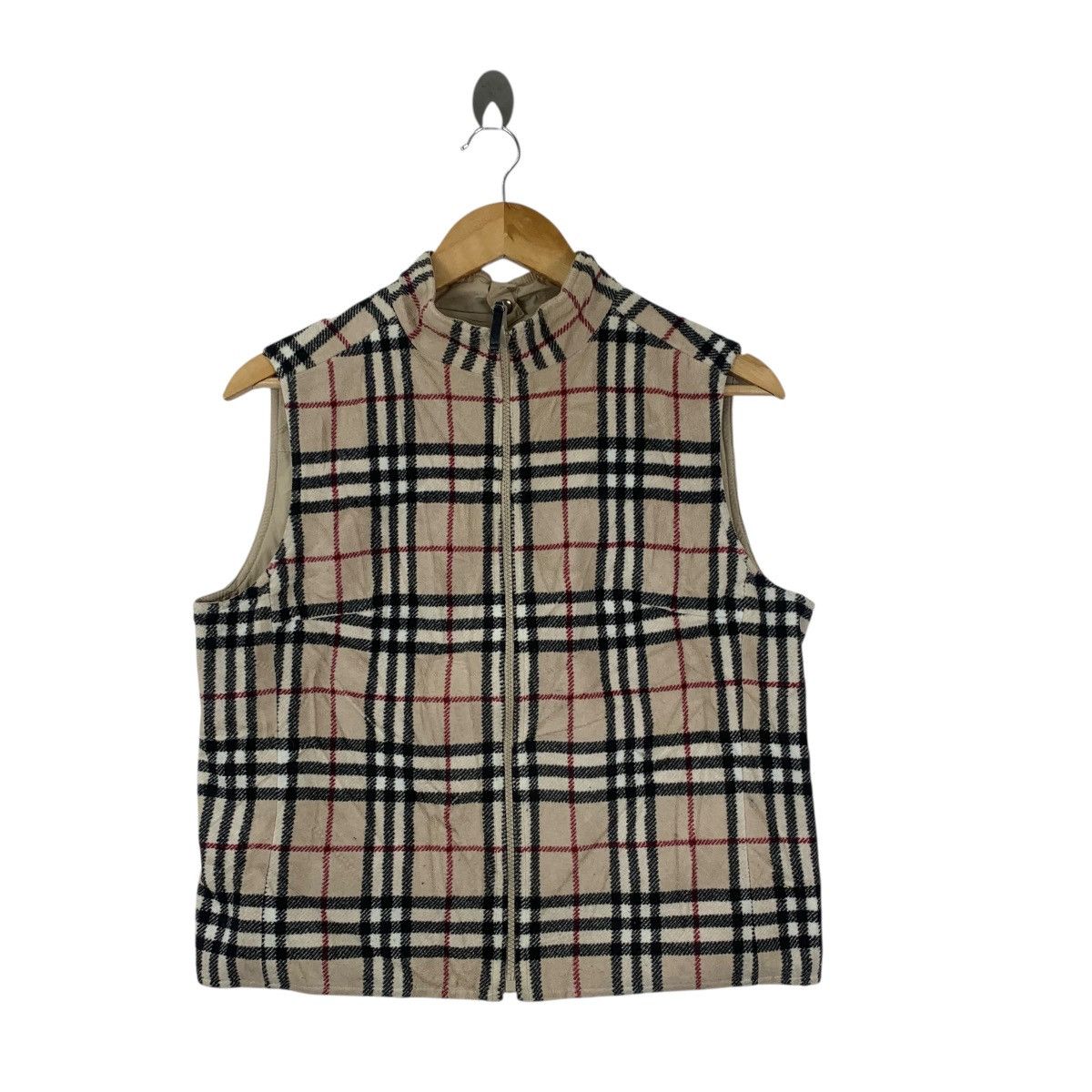 Burberry BURBERRY LONDON Nova Checks Light Puffer Vest Jacket Size S / US 4 / IT 40 - 4 Thumbnail