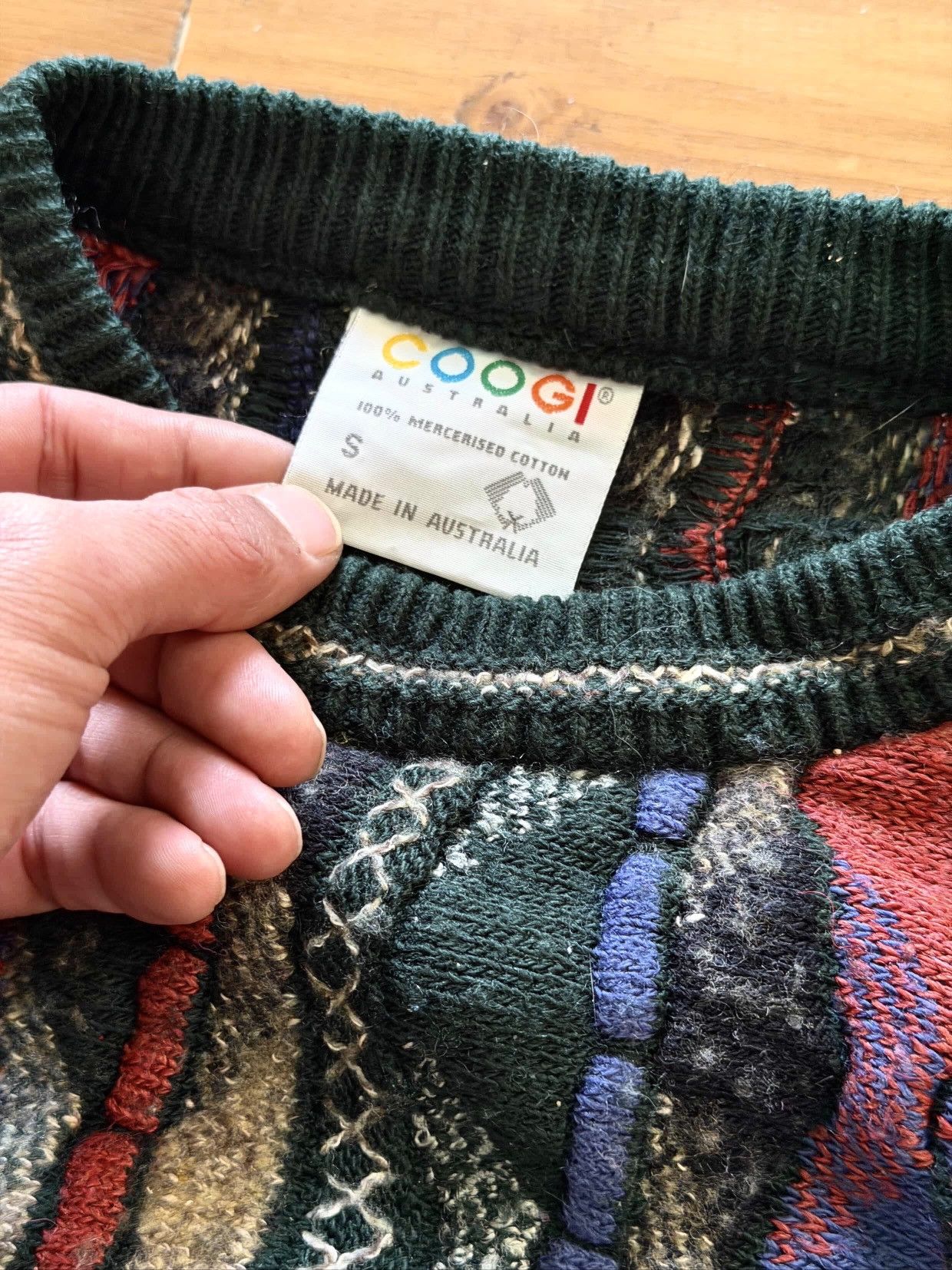 Coogi STUNNING VINTAGE COOGI 3D CABLE KNIT Size US M / EU 48-50 / 2 - 6 Thumbnail