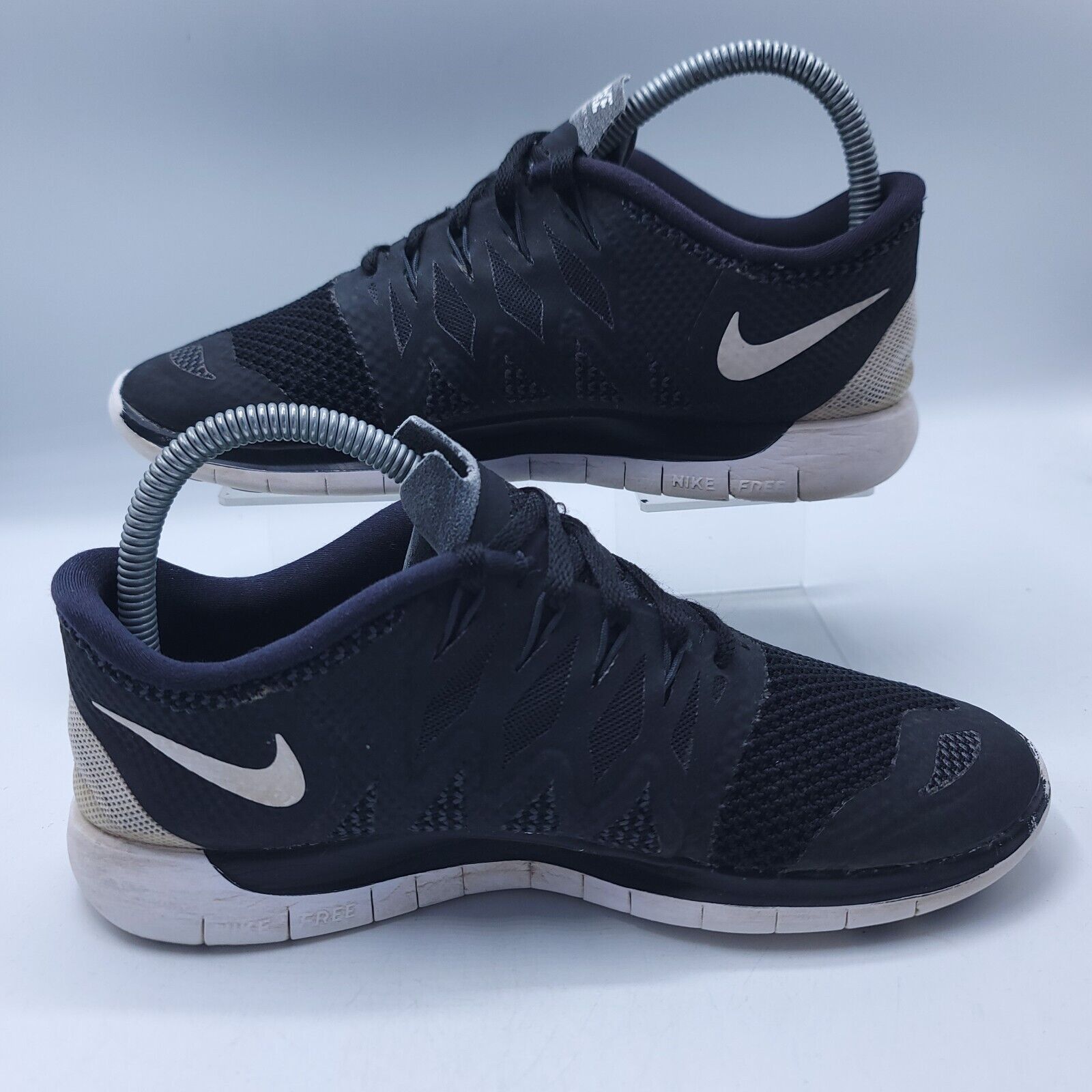 Nike Nike Free 5.0 Athletic Shoe Womens Size 7.5 642199-001 Black Size US 7.5 / IT 37.5 - 4 Thumbnail