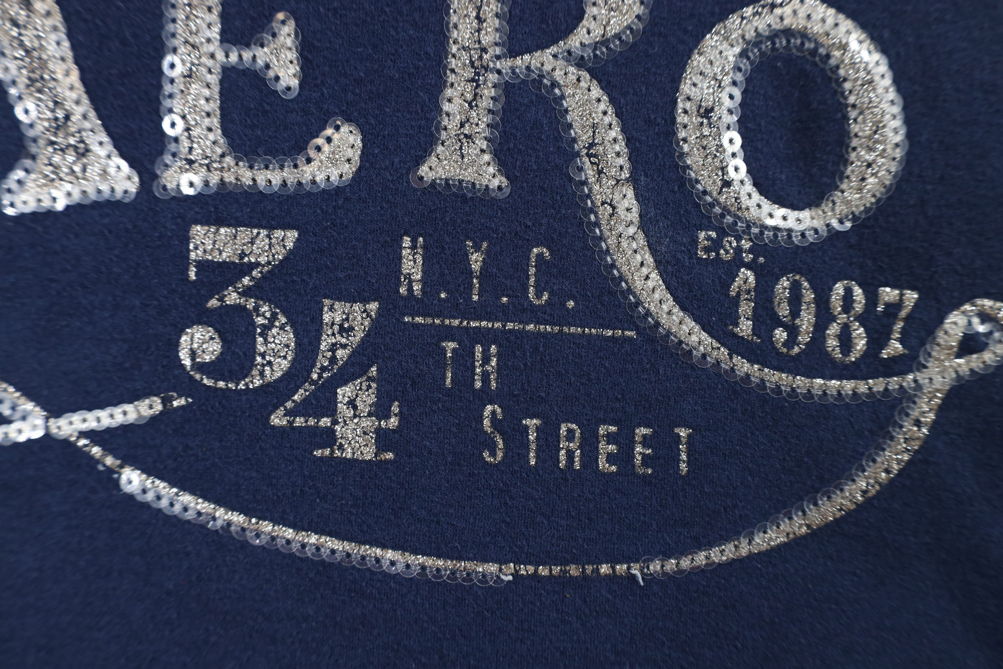 Aeropostale × Vintage Vintage Y2K Babydoll Aeropostale Sequin Hoodie Sweatshirt Size L / US 10 / IT 46 - 5 Thumbnail