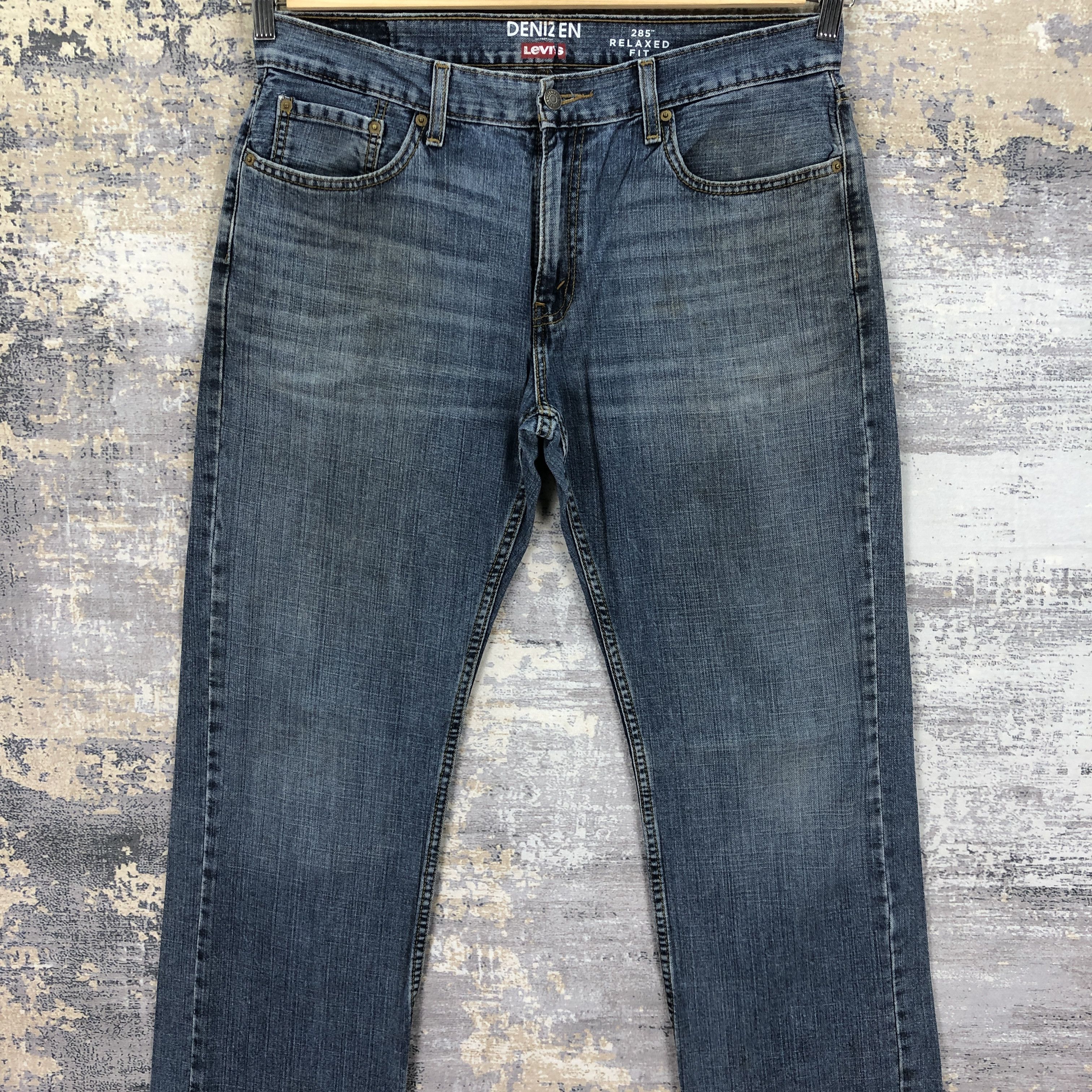 Levi's Vintage Y2K Levis Denizen Jeans Levi's Relaxed Fit Denim Size US 34 / EU 50 - 3 Thumbnail