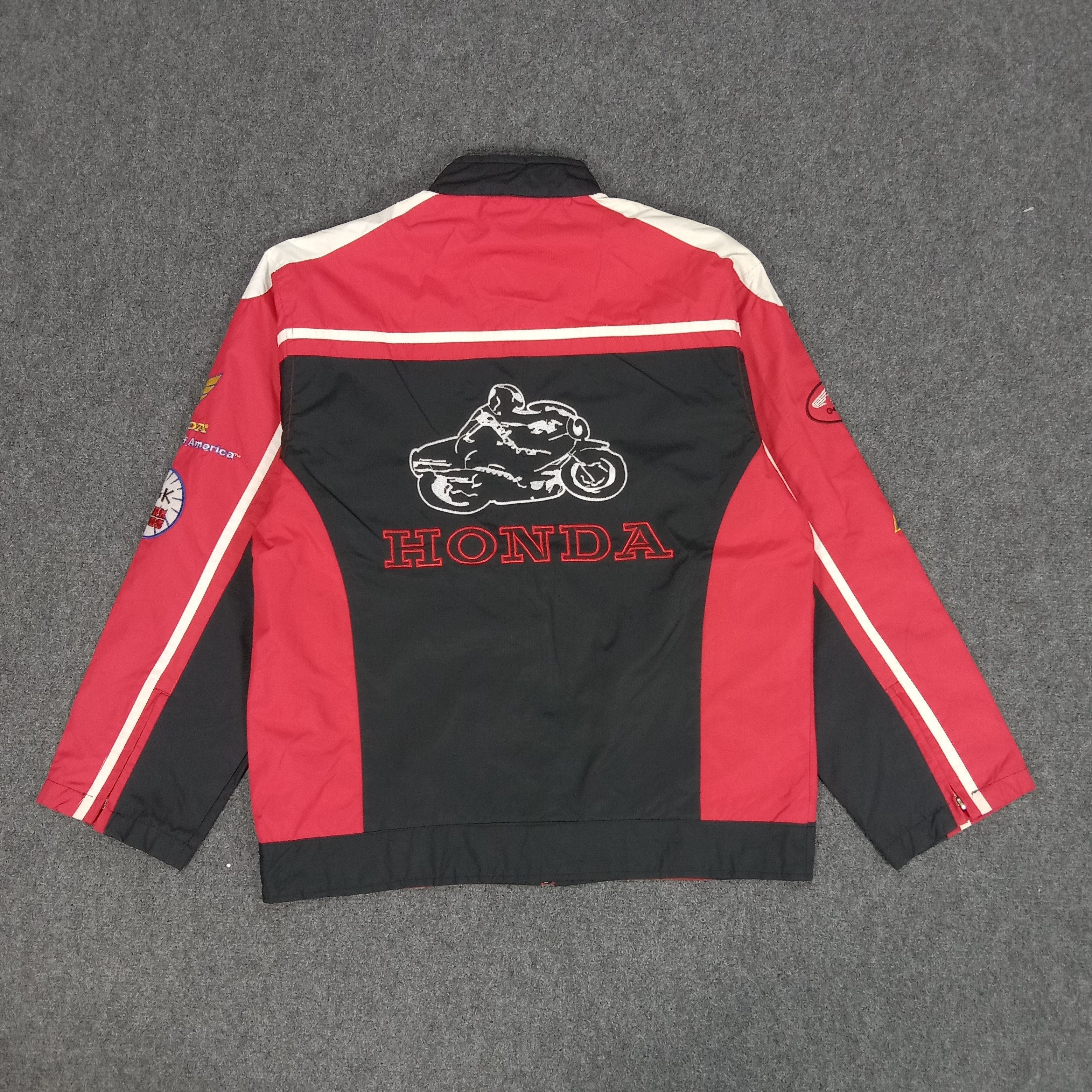 Ferrari × Honda × Vintage Honda X Ferrari Japanese Racing Bikers Jacket Size US L / EU 52-54 / 3 - 1 Thumbnail