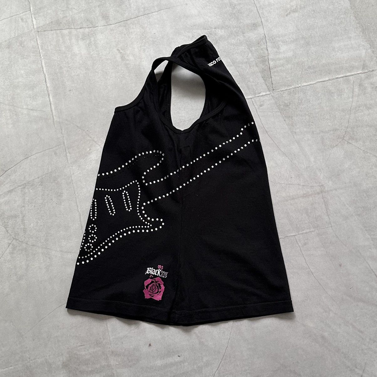 Paco Rabanne Paco Rabanne Guitar Rhinestones Rock Punk Tank Top Size XS / US 0-2 / IT 36-38 - 5 Thumbnail