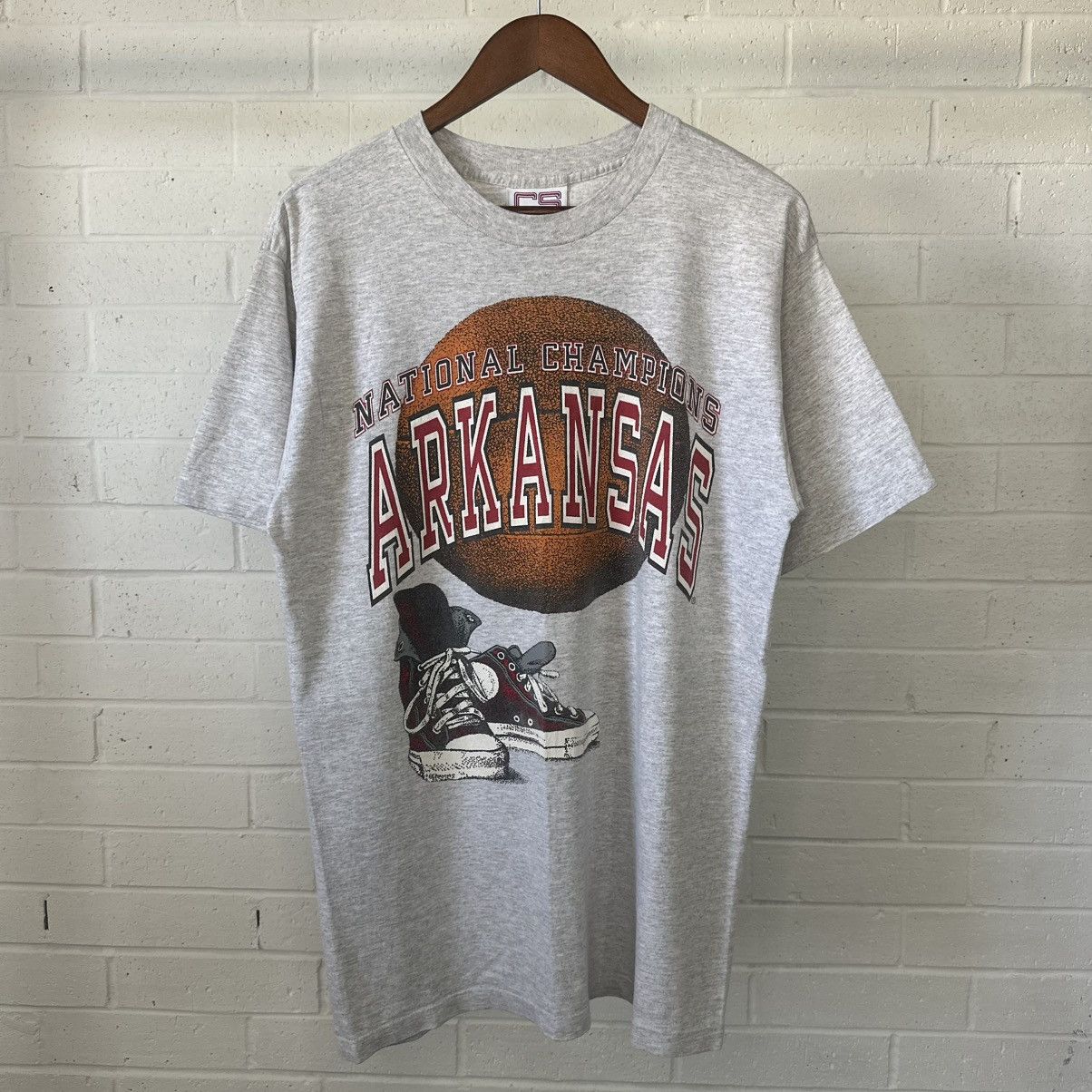 Vintage Arkansas Razorbacks 1994 National Champions T-Shirt Size US M / EU 48-50 / 2 - 1 Thumbnail