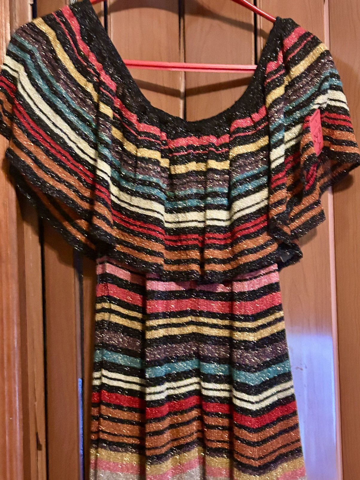 Zara Zara multicolor off the shoulder dress Size M / US 6-8 / IT 42-44 - 11 Thumbnail