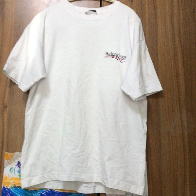 Balenciaga Balenciaga Embroidered Coke Logo Short Sleeve T-Shirt Size US XXS / EU 40 - 2 Thumbnail