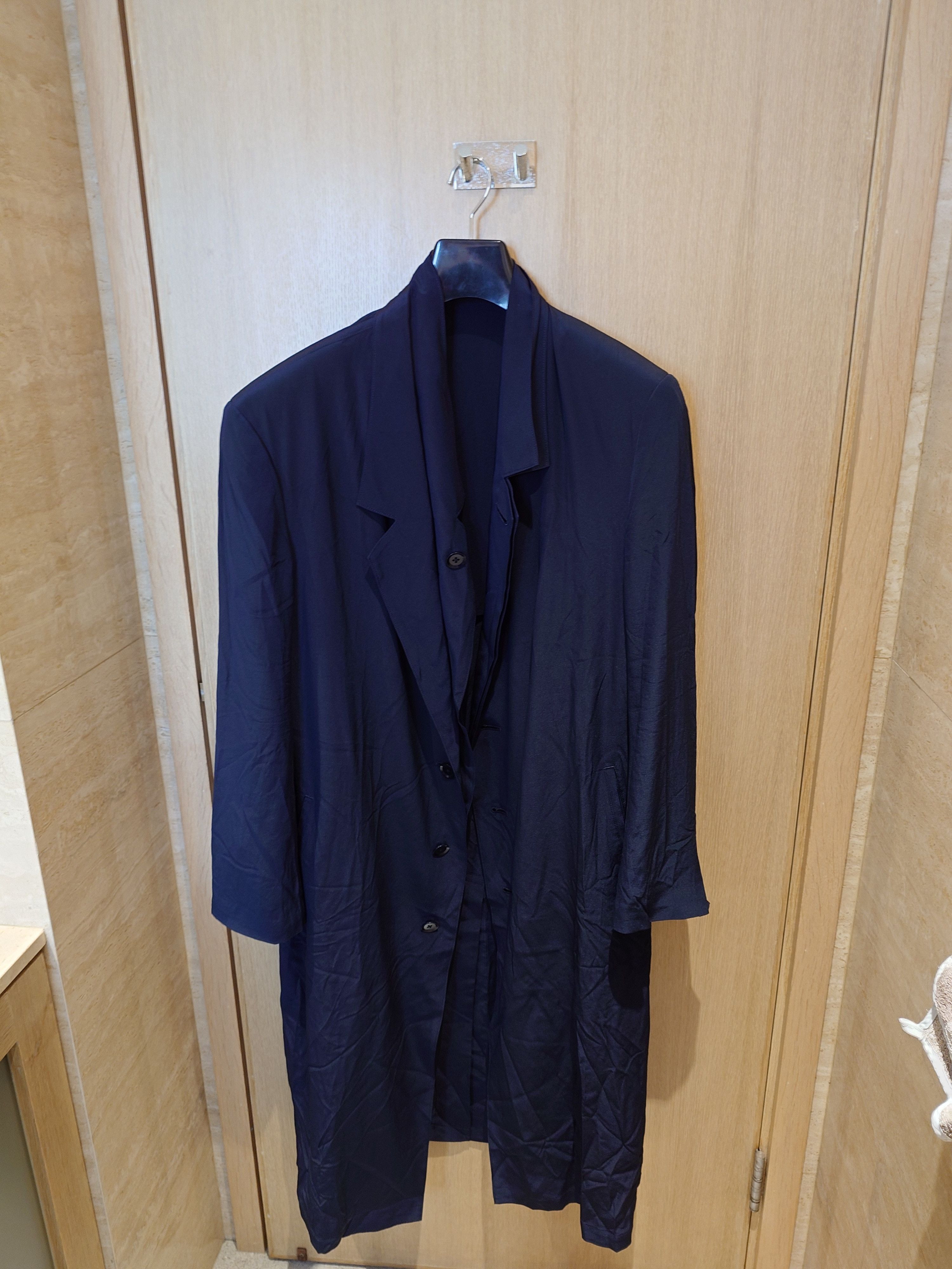 Yohji Yamamoto Yohji Yamamoto 2023 SS Silk Blue Jacket Size US M / EU 48-50 / 2 - 1 Thumbnail