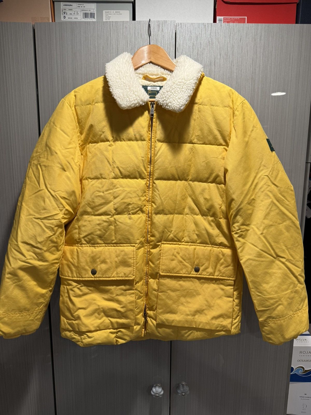 Aime Leon Dore Aime Leon Dore Woolrich Yellow Puffer Size US S / EU 44-46 / 1 - 1 Thumbnail