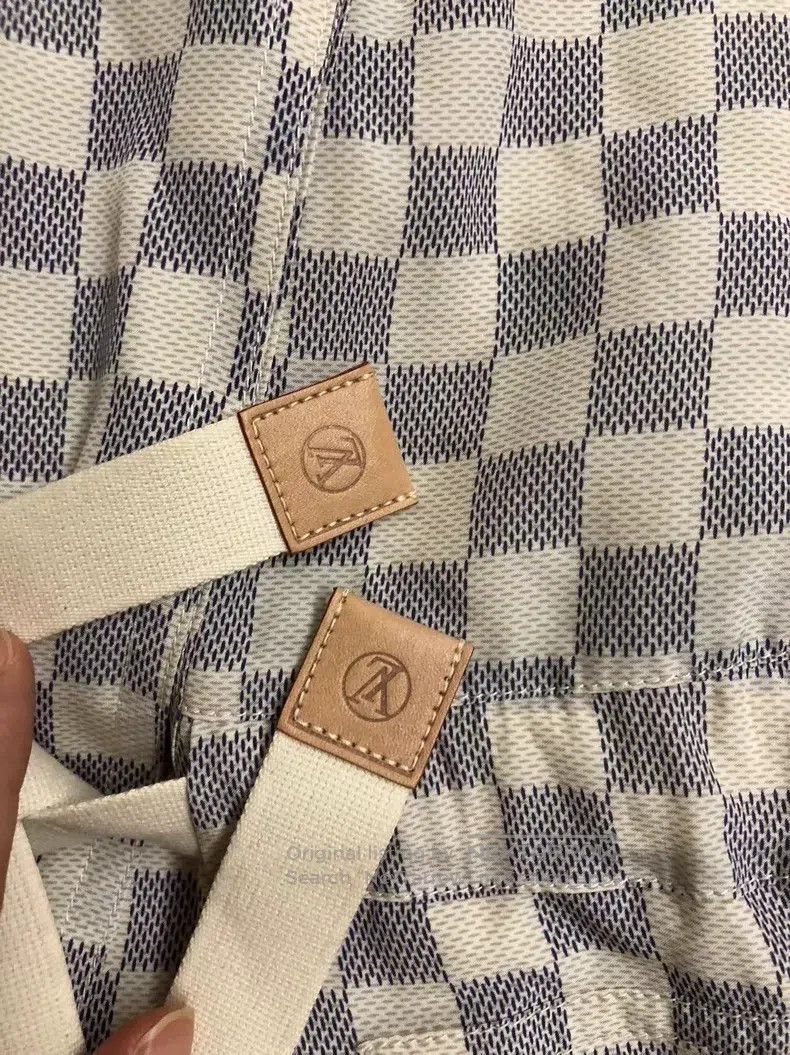 Louis Vuitton Louis Vuitton Classic Checker Drawstring Dress Size XS / US 0-2 / IT 36-38 - 3 Thumbnail