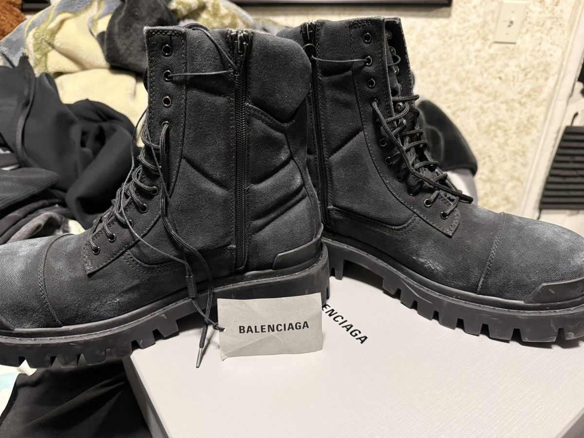 Balenciaga Balenciaga strike boots (deadstock) Size US 12 / EU 45 - 6 Thumbnail