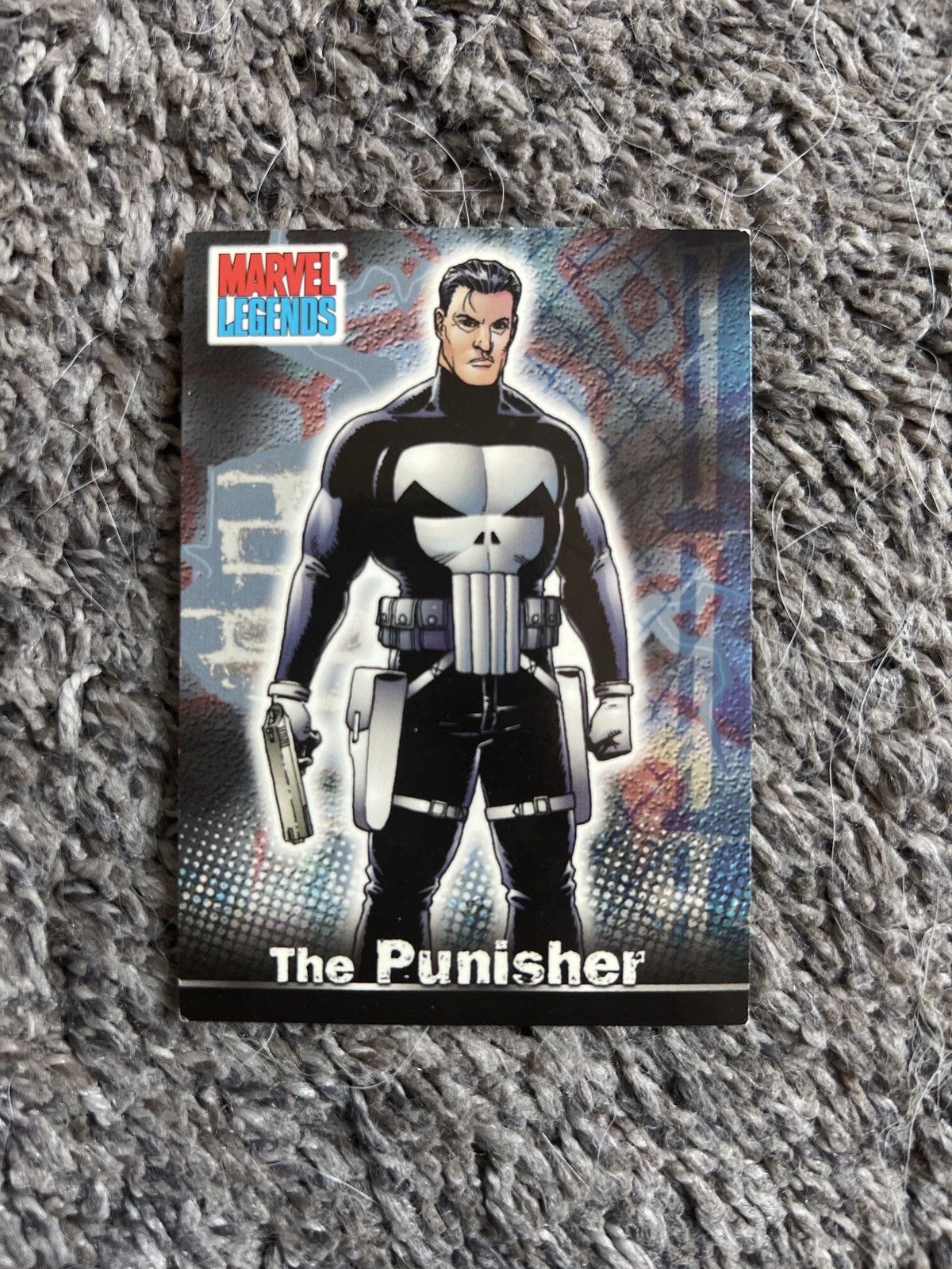 Marvel Comics 2001 Topps Marvel Legends The Punisher Card Size ONE SIZE - 1 Thumbnail