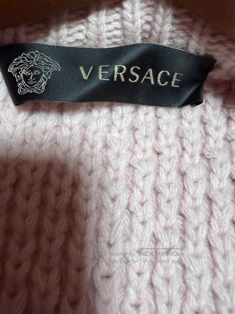 Versace Versace Hooded knitwear Size XL / US 12-14 / IT 48-50 - 4 Thumbnail