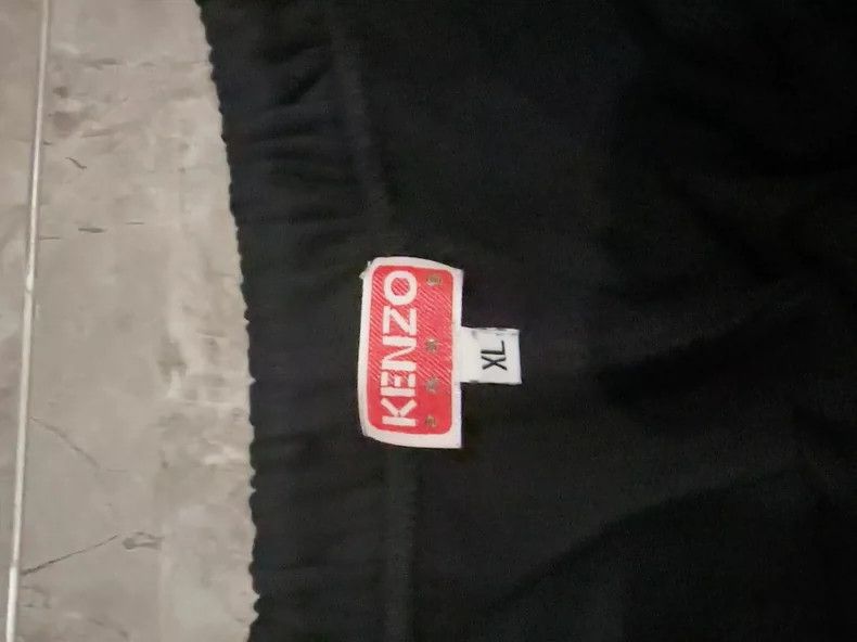 Kenzo Kenzo sizeXL Tiger Head Men's Short Five-Piece Black Cotton Size US 36 / EU 52 - 5 Thumbnail