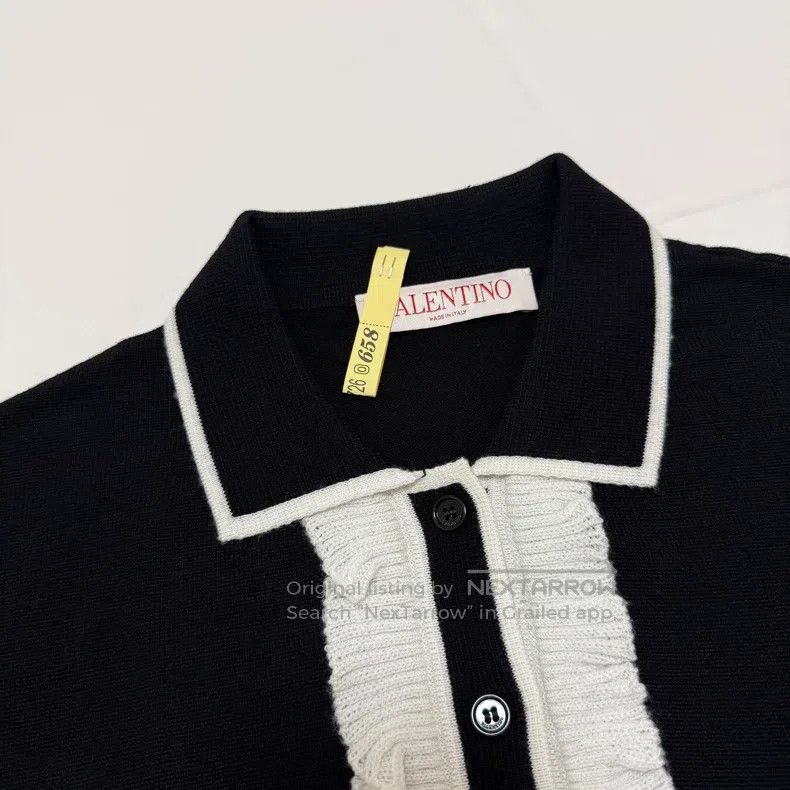 Valentino Valentino Knitted short sleeves Size XL / US 12-14 / IT 48-50 - 2 Thumbnail
