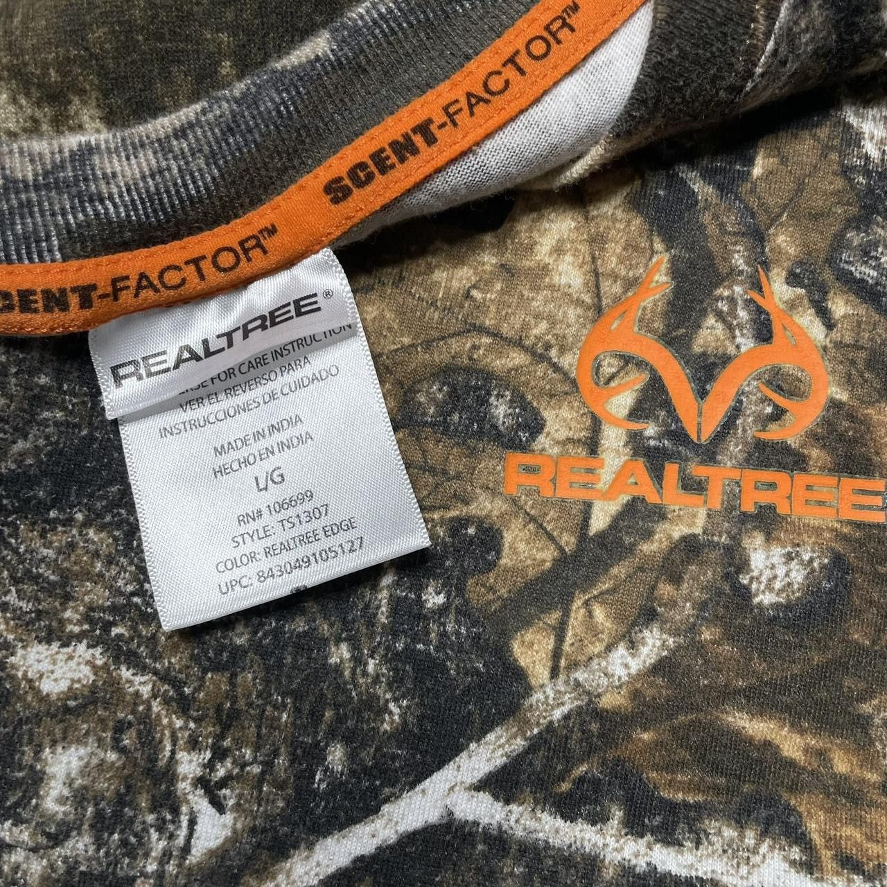 Realtree × Vintage Vintage Y2K 2000s Real Tree Longsleeve Camo Tshirt Size US L / EU 52-54 / 3 - 4 Thumbnail