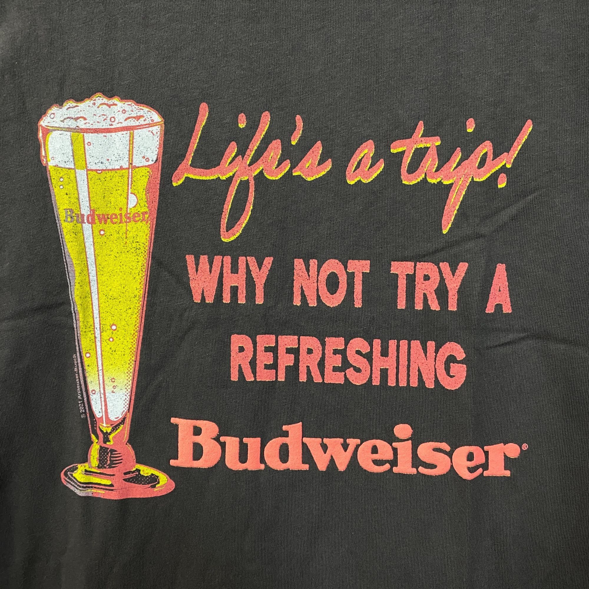 Junk Food Junk Food Budweiser Life's a Trip Vintage Style Graphic T-Sh Size US S / EU 44-46 / 1 - 2 Thumbnail