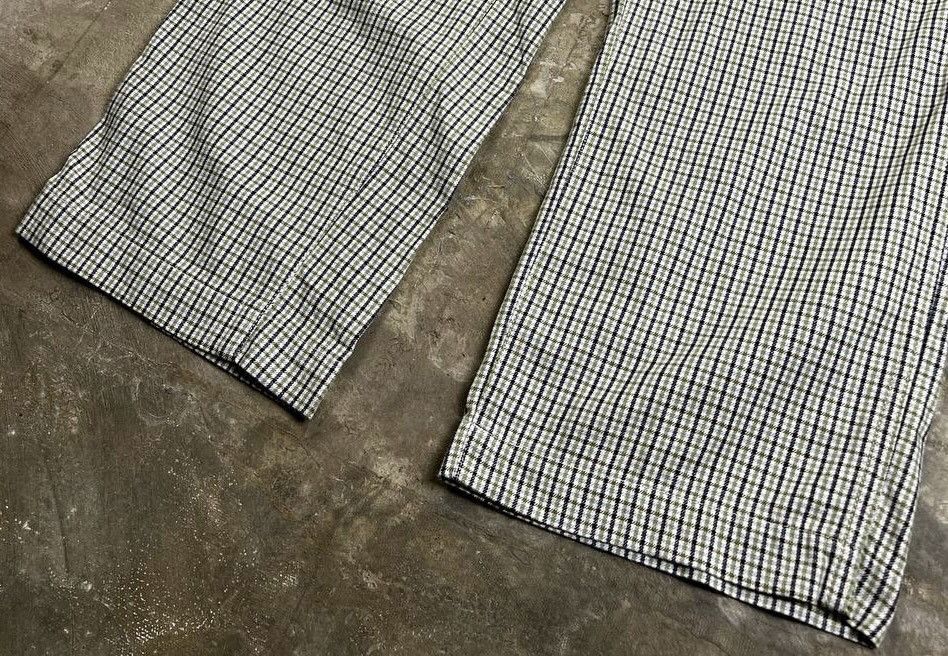 45rpm 45rpm - Gingham Check Logo Trouser Size 34" / US 12 / IT 48 - 2 Thumbnail