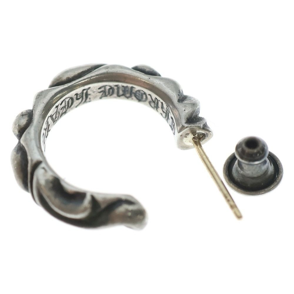 Chrome Hearts Chrome Hearts Silver Scroll Hoop Earring Size ONE SIZE - 6 Thumbnail