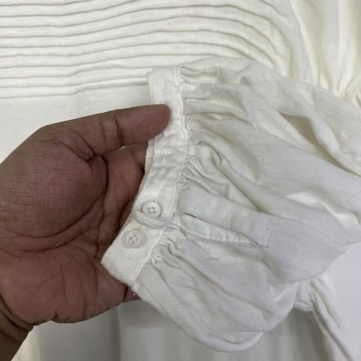 Kapital KAPITAL JAPAN PLEATED PUFF SLEEVE DESIGN TSHIRT Size US L / EU 52-54 / 3 - 6 Thumbnail