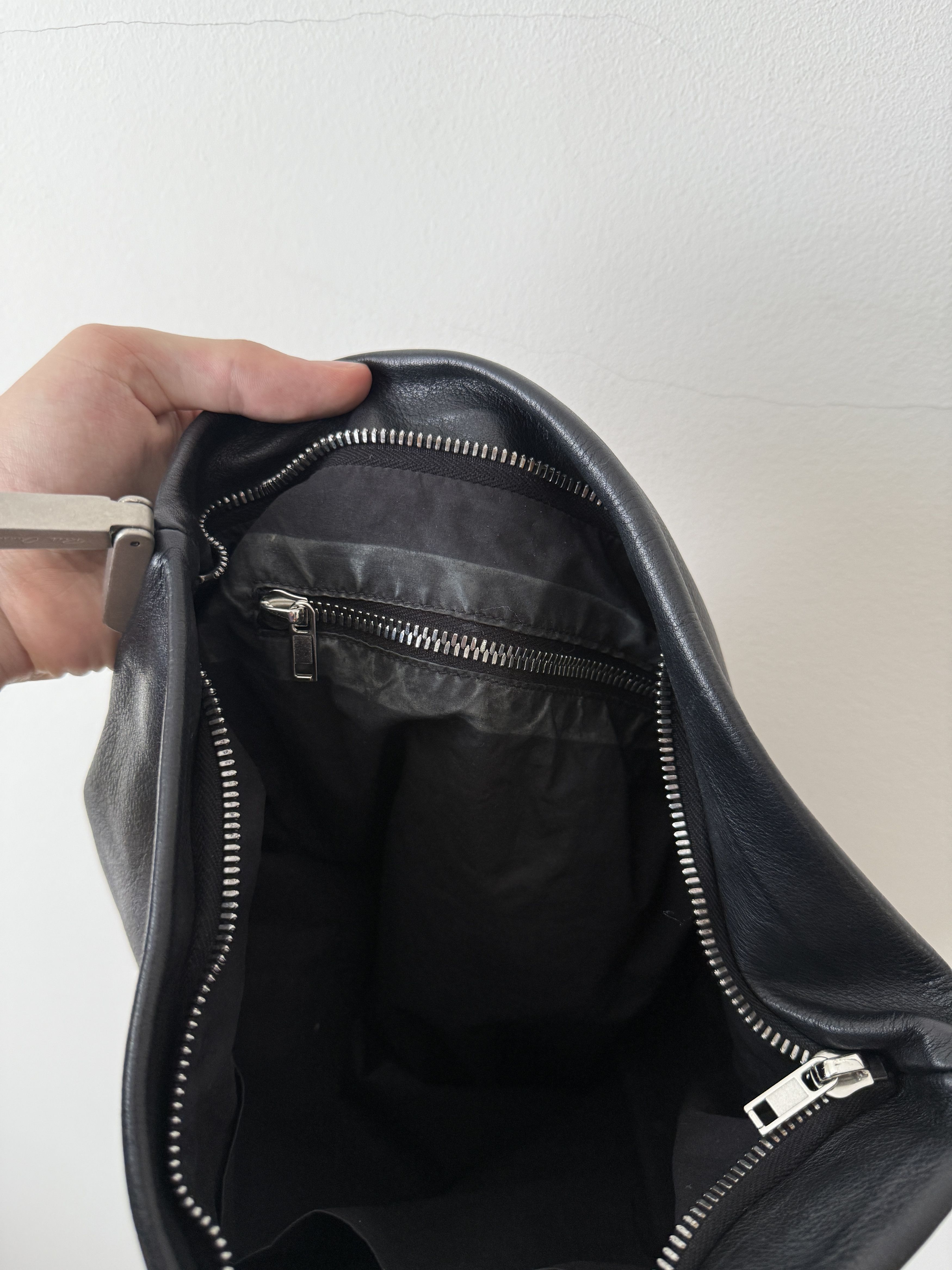 Rick Owens Big Adri Leather Bag Size ONE SIZE - 18 Thumbnail