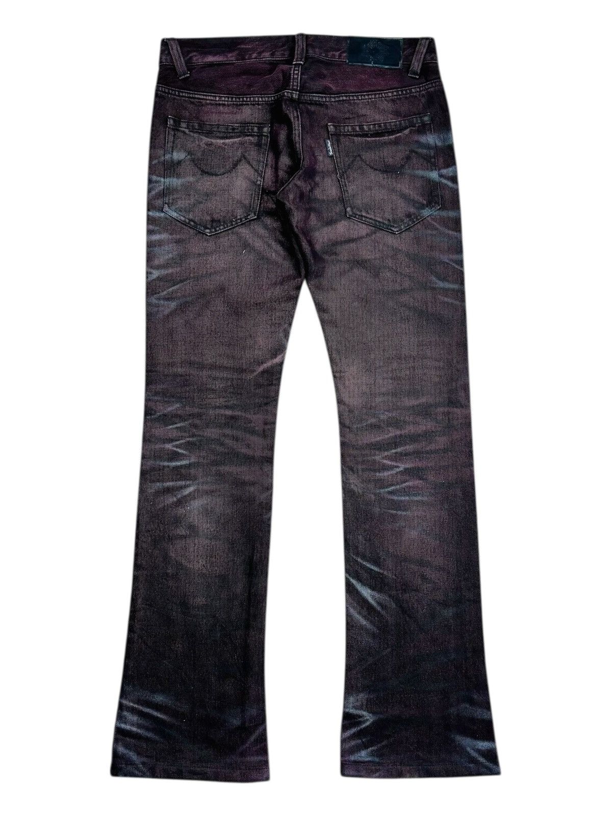 Tornado Mart Archive Tornado Mart - Waxed Clawmark Denim Pants Size US 29 - 2 Thumbnail