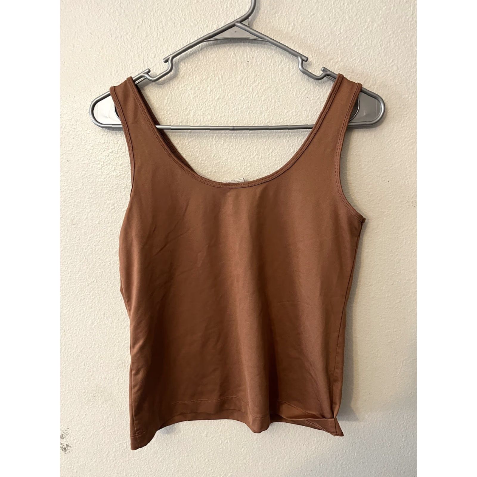 Banana Republic VINTAGE Banana Republic Women's Tank Shirt Reversible Brown Size S Adult Small Brown Reversible Tank Top Womens Size S / US 4 / IT 40 - 2 Thumbnail