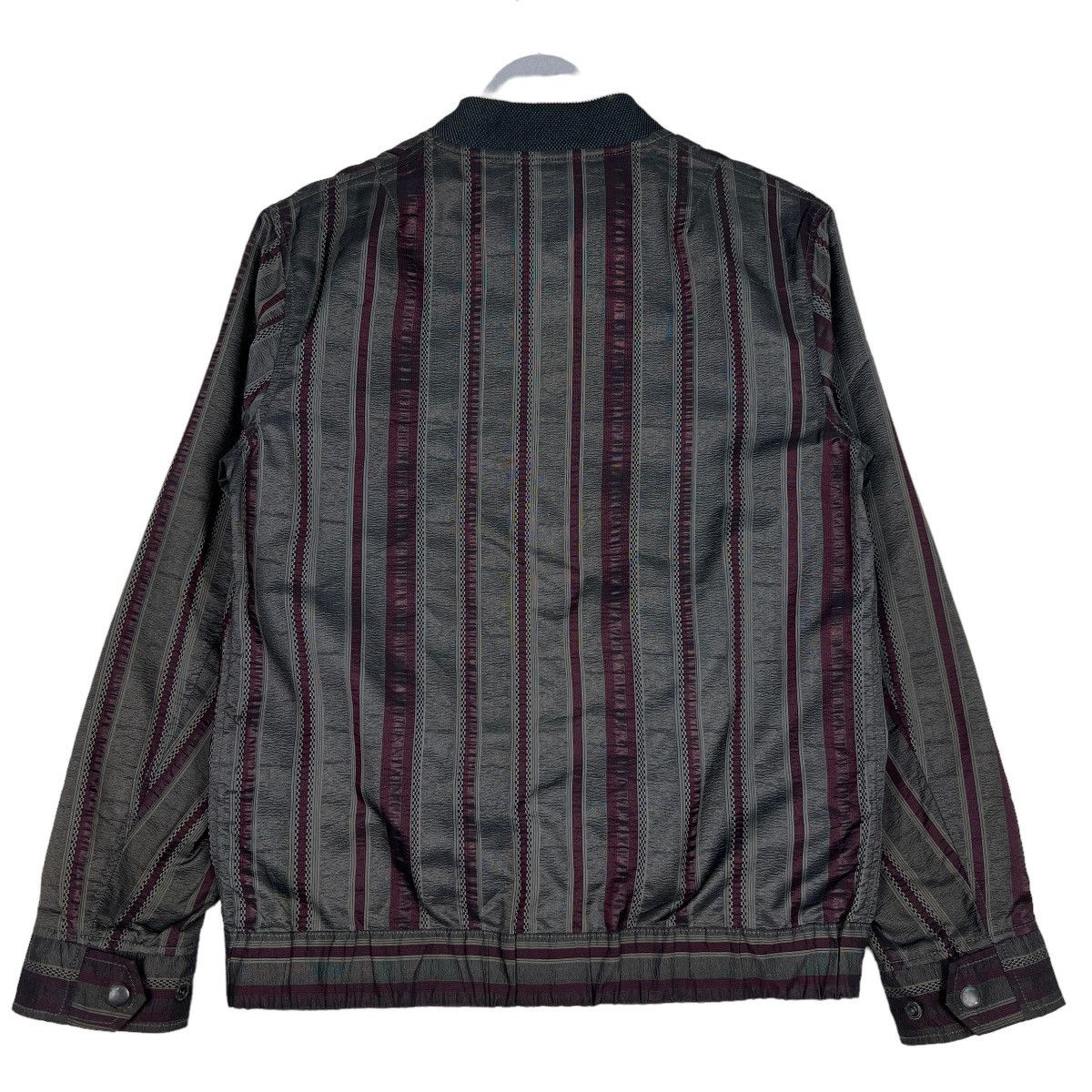 Edifice Japan 🔥 EDIFICE DEPUIS JAPAN STRIPE BLOUSON JACKET Size US S / EU 44-46 / 1 - 8 Thumbnail