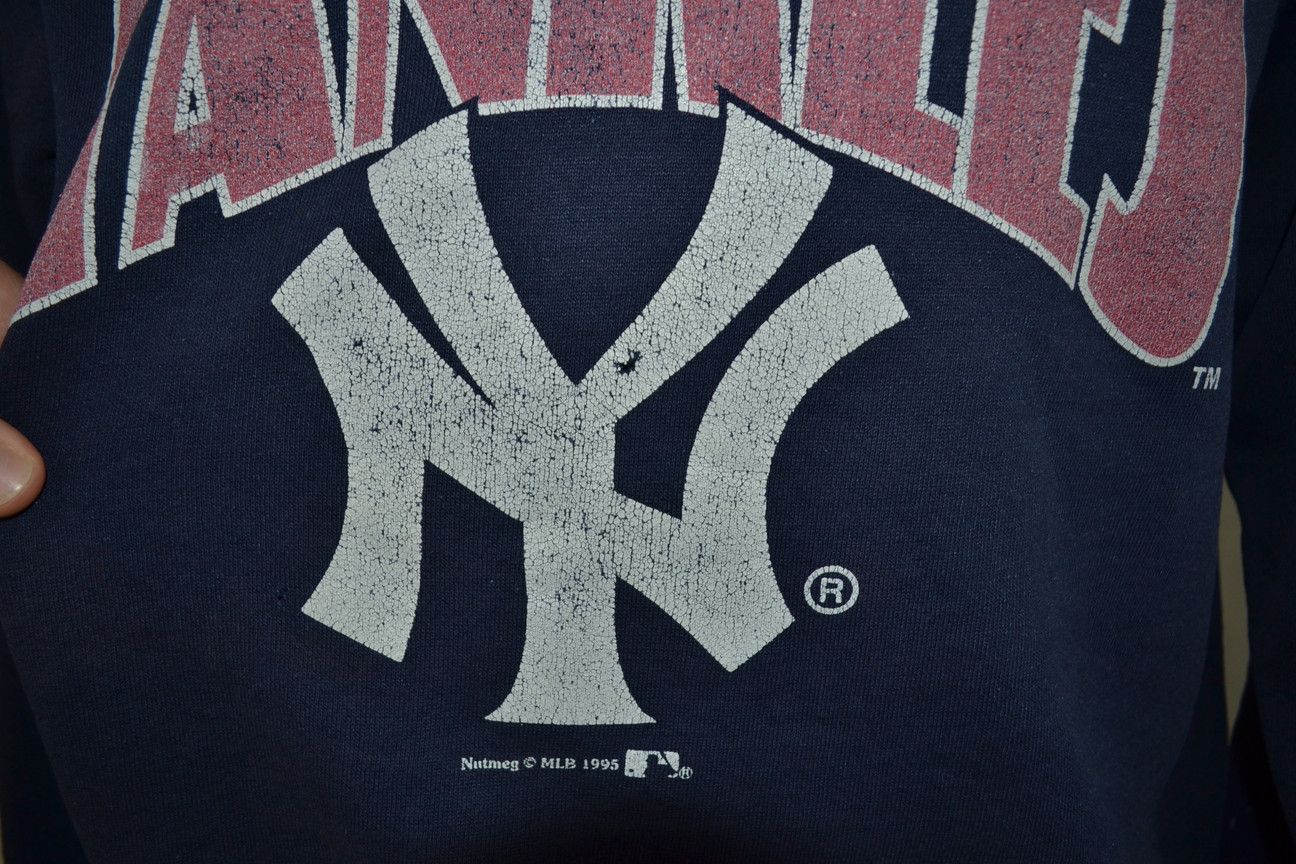 New York Yankees Vintage 1995 New York Yankees Nutmeg Sweatshirt M Size US M / EU 48-50 / 2 - 5 Thumbnail
