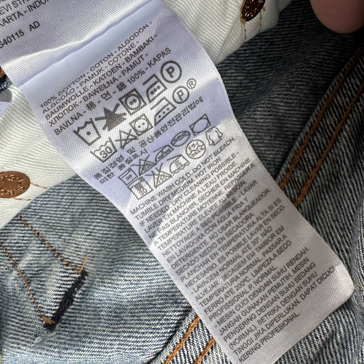 Japanese Brand Vintage Levi’s 502 Distress Raw Faded Denim Jean Size 35 Size US 35 - 11 Thumbnail