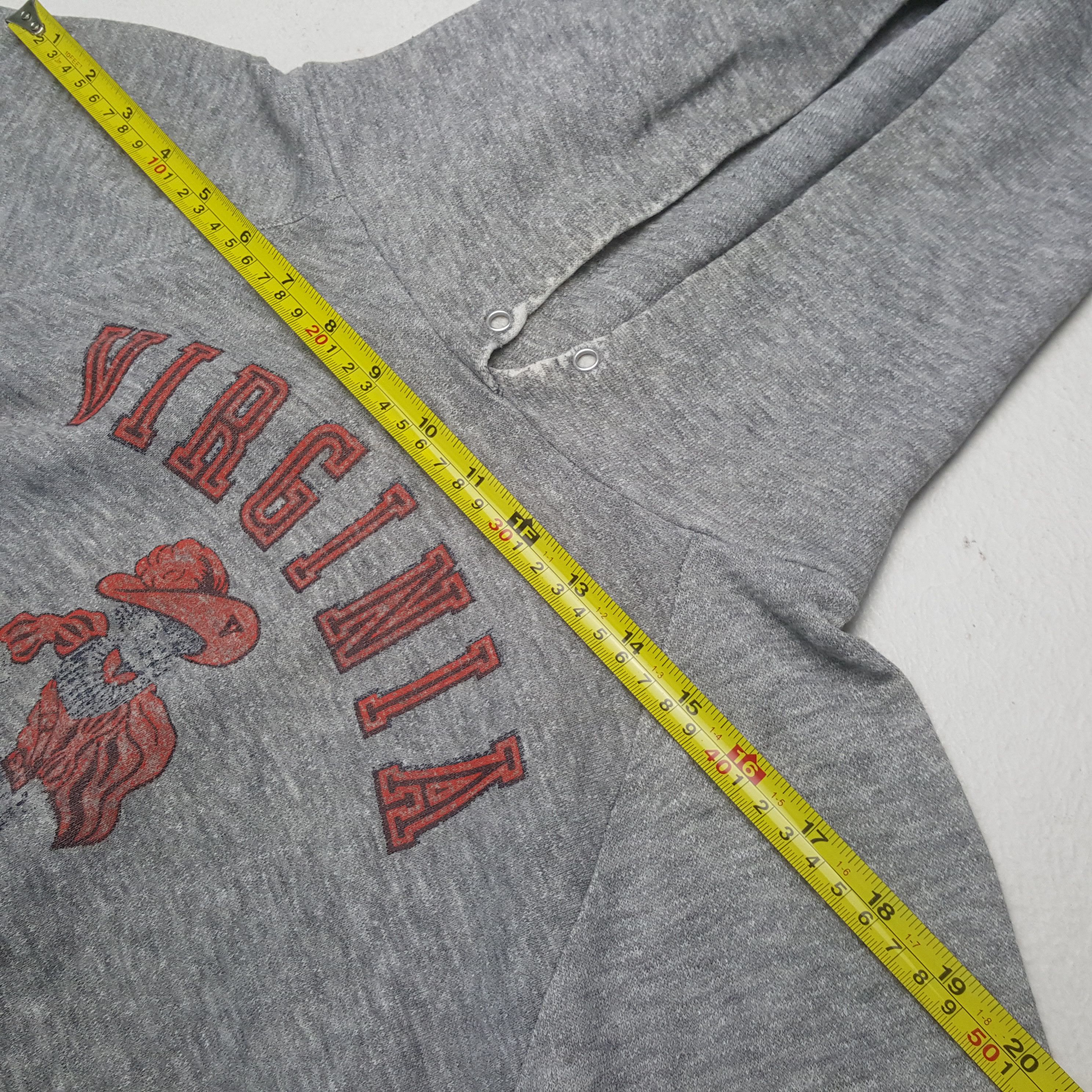 Vintage Vintage Virginia American State Distressed Hoodies RR5 Size US M / EU 48-50 / 2 - 5 Thumbnail
