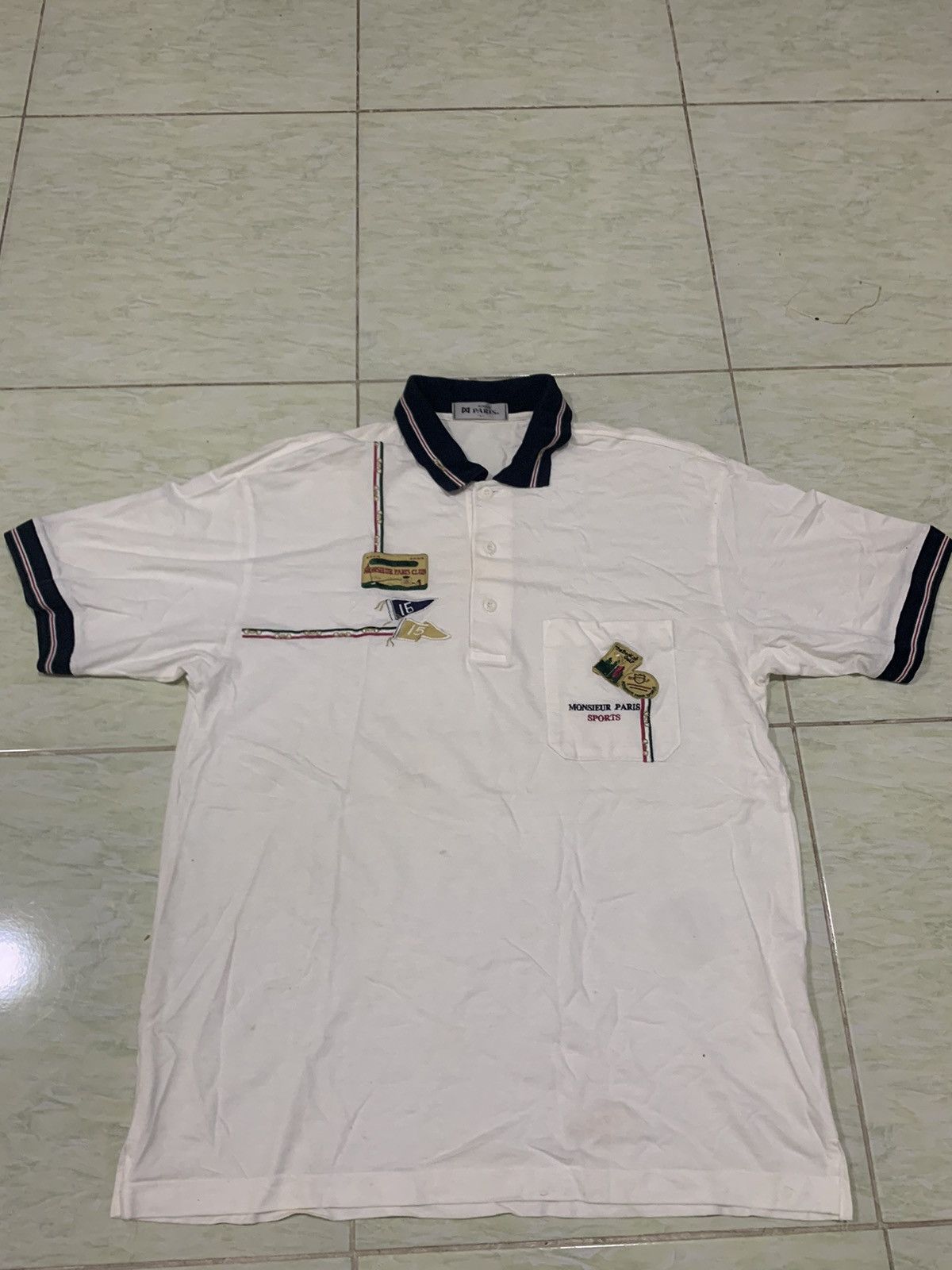 Other Monsieur paris club golf polo shirt Size US L / EU 52-54 / 3 - 8 Thumbnail