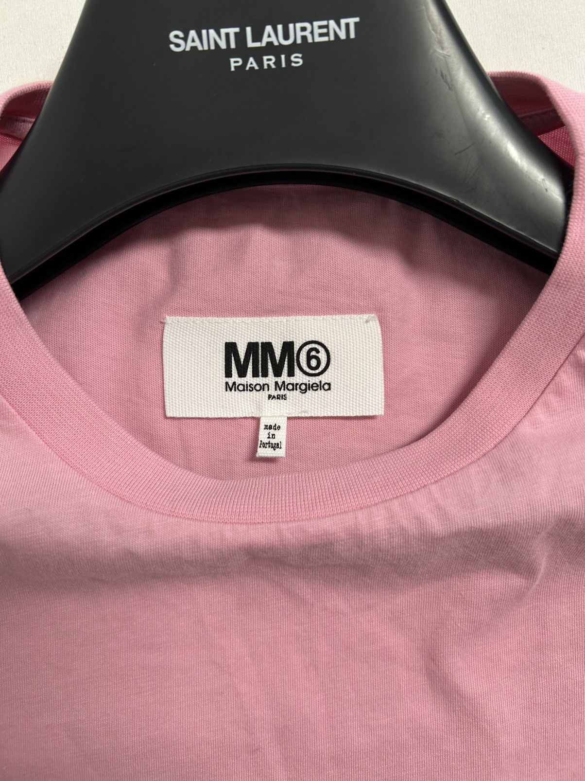 Maison Margiela 2018 Under Construction Tshirt Pink Size US S / EU 44-46 / 1 - 4 Thumbnail