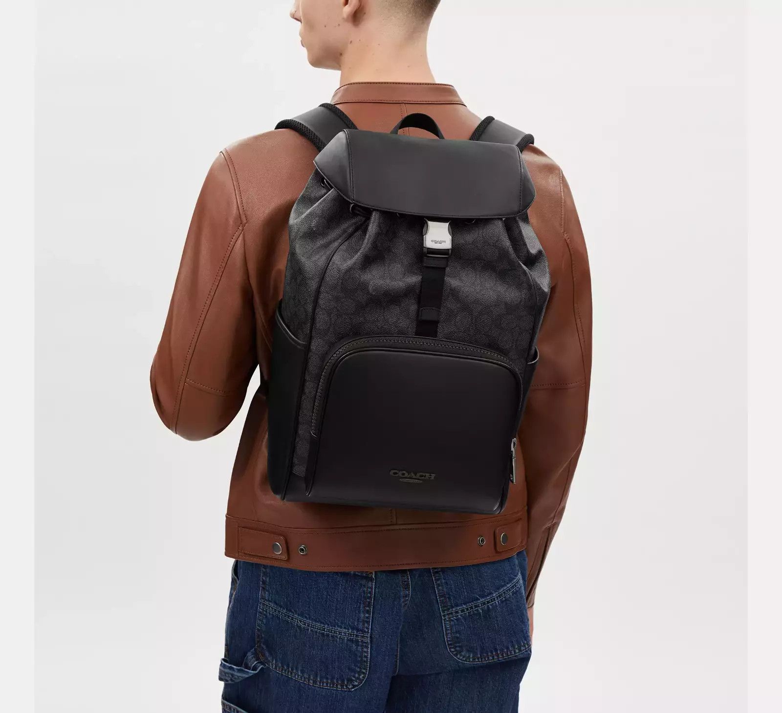 Coach Gunmetal/Charcoal/Black CT707 Size ONE SIZE - 8 Thumbnail
