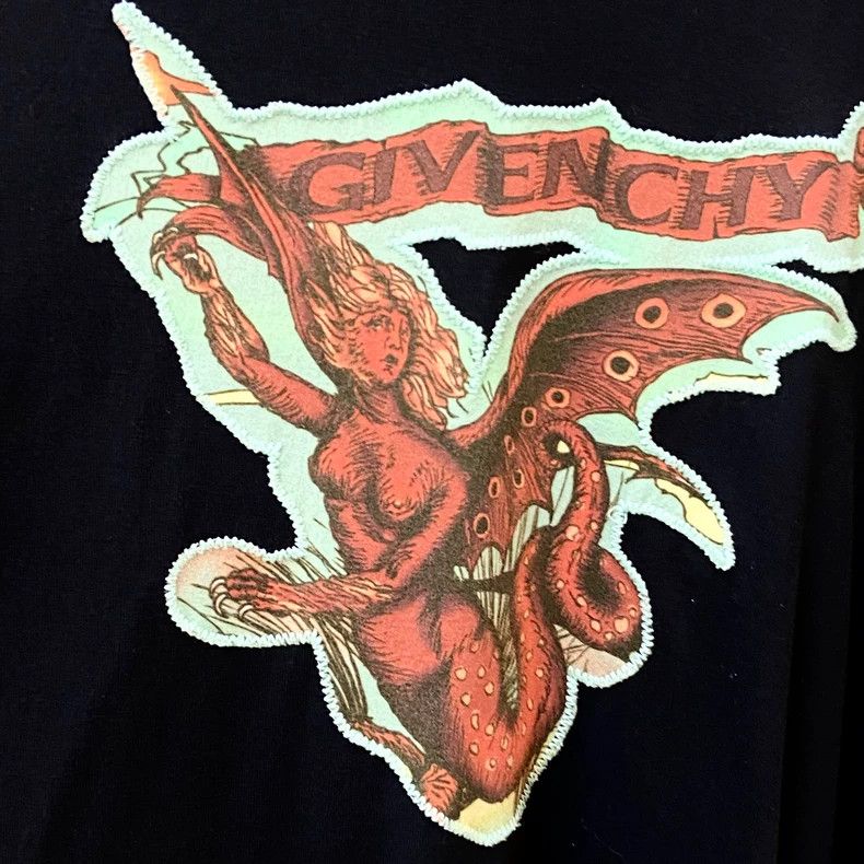 Givenchy Givenchy SizeXXXL Heavy Embroidered Cotton Short Sleeve T-S Size US M / EU 48-50 / 2 - 6 Thumbnail
