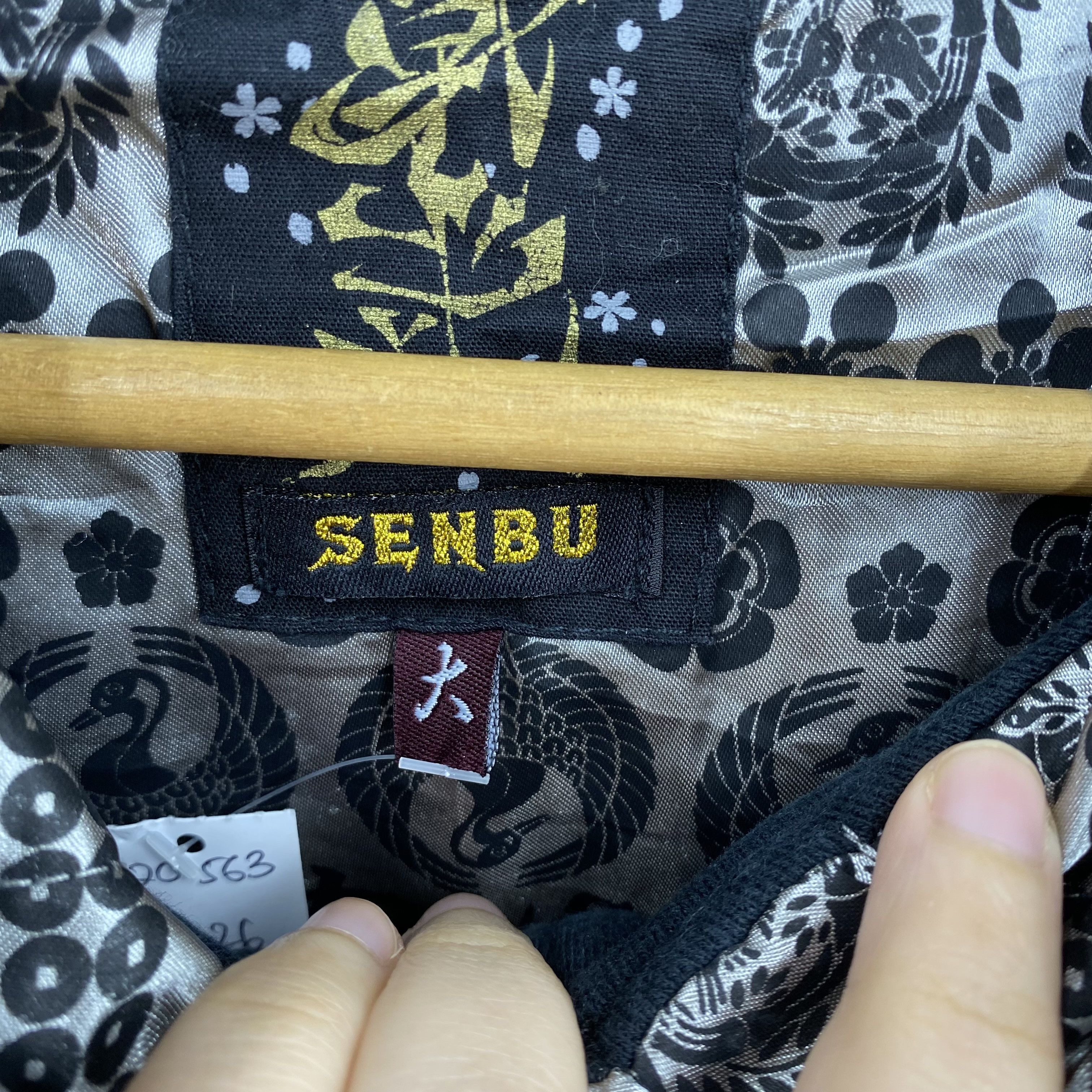 Japanese Brand Vintage Y2K Senbu Sukajan Hoodie OVP Dragon Zipper Sweater Size US M / EU 48-50 / 2 - 7 Thumbnail