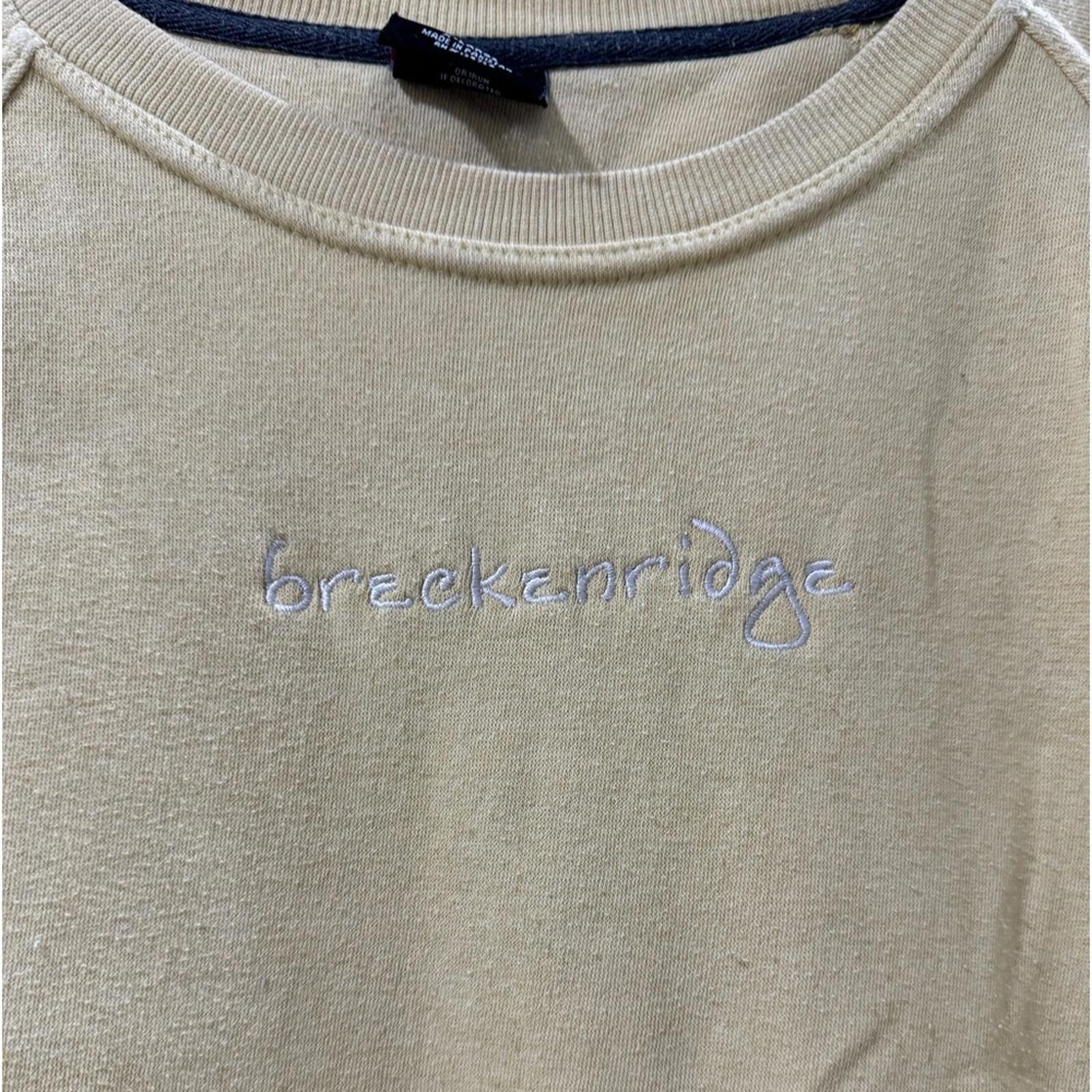Designer Outfitter Trading Yellow Breckenridge Sweatshirt- Size XL Size XL / US 12-14 / IT 48-50 - 3 Thumbnail