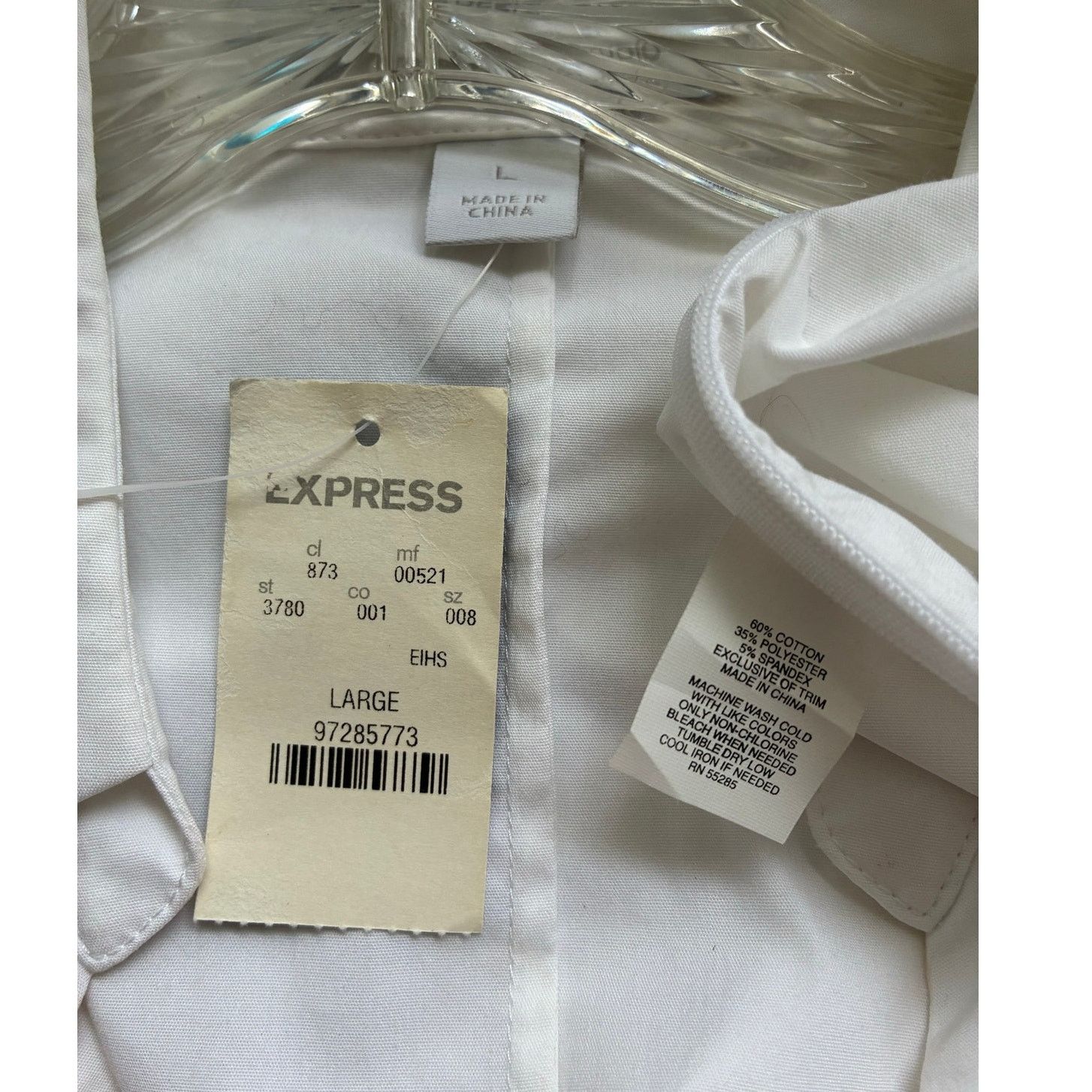 Express Express sleeveless deep plunge V-neck ruche blouse NWT Size L / US 10 / IT 46 - 6 Thumbnail