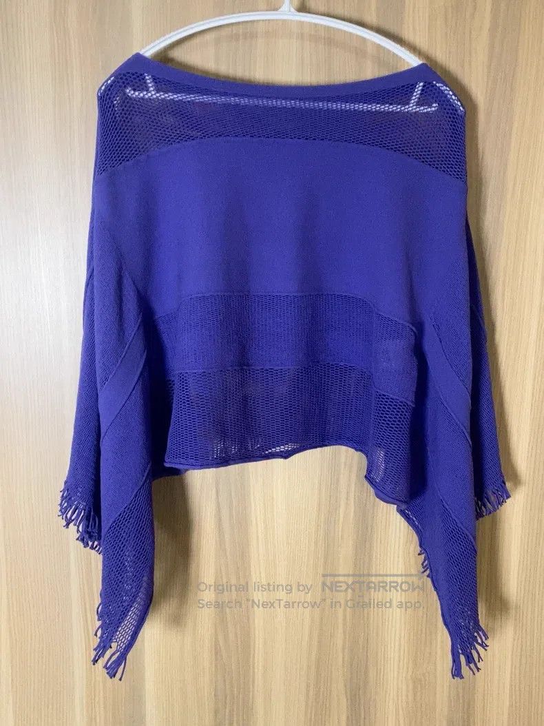 Issey Miyake Issey Miyake Blue Long Sleeve Top Size M / US 6-8 / IT 42-44 - 3 Thumbnail