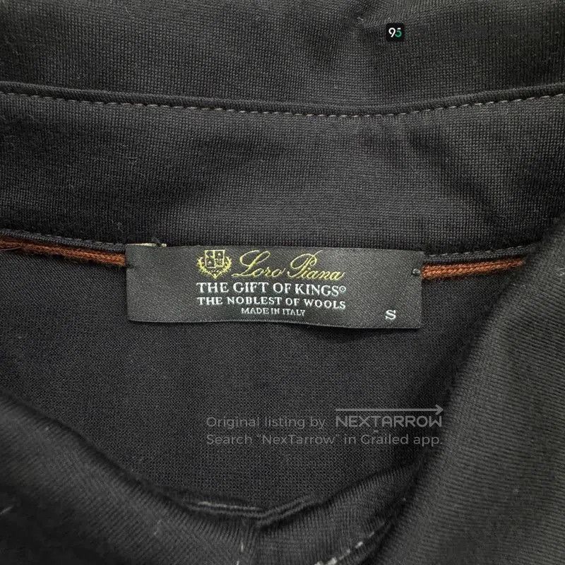Loro Piana Loro Piana The Gift of Kings Solid Button Polo Shirt. Size US S / EU 44-46 / 1 - 1 Thumbnail