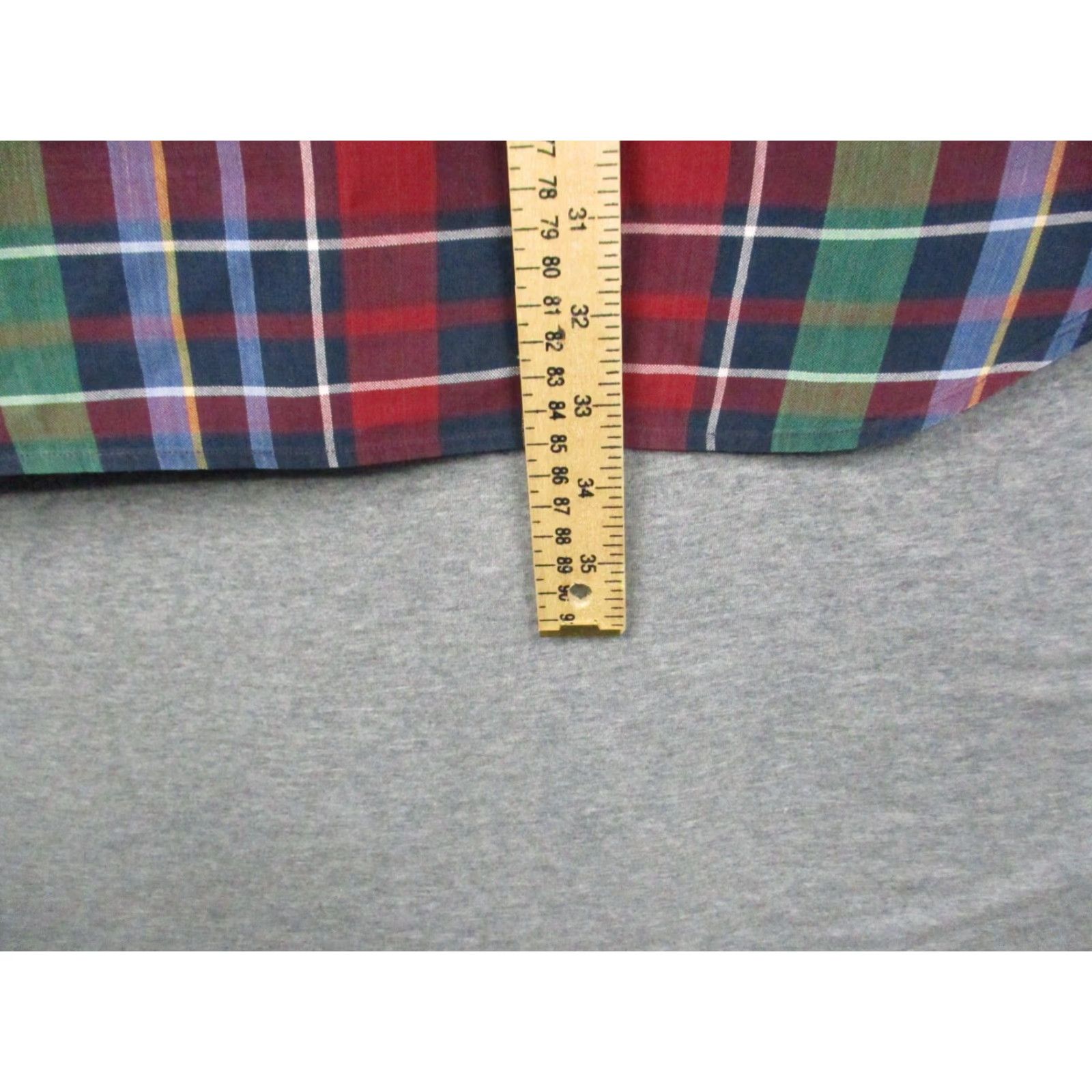 Ralph Lauren Ralph Lauren Shirt XL Mens Button-Up Plaid Red Polo Blaire Long Sleeve Size US XL / EU 56 / 4 - 7 Thumbnail
